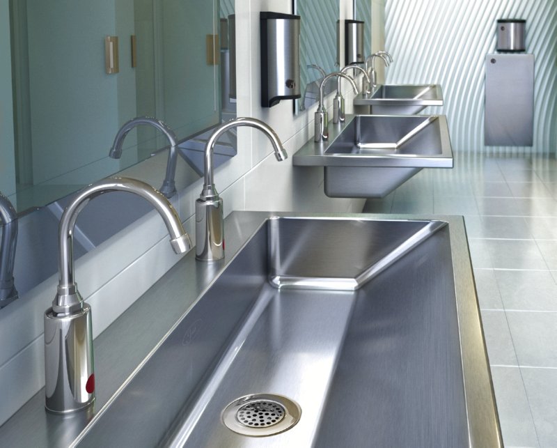 30° ADA Enviro Series Sink Systems from Just Manufacturing Architizer
