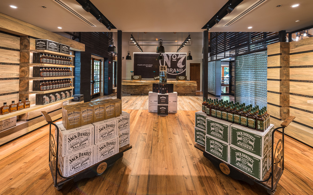 BROWNFORMAN JACK DANIEL’S WHITE RABBIT BOTTLE SHOP by Clickspring