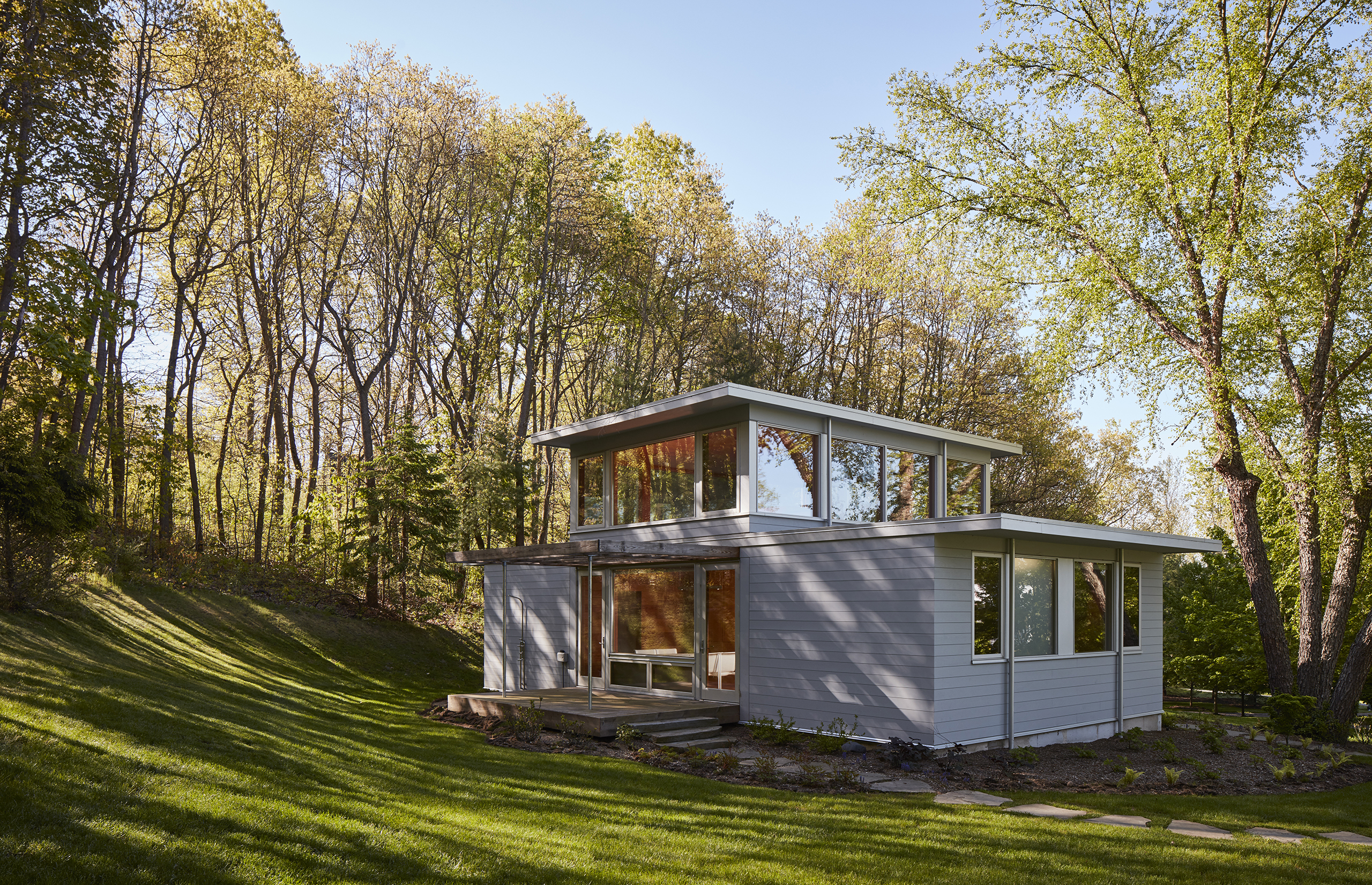 Ogden Dunes Indiana Residence by Wheeler Kearns Architects Architizer