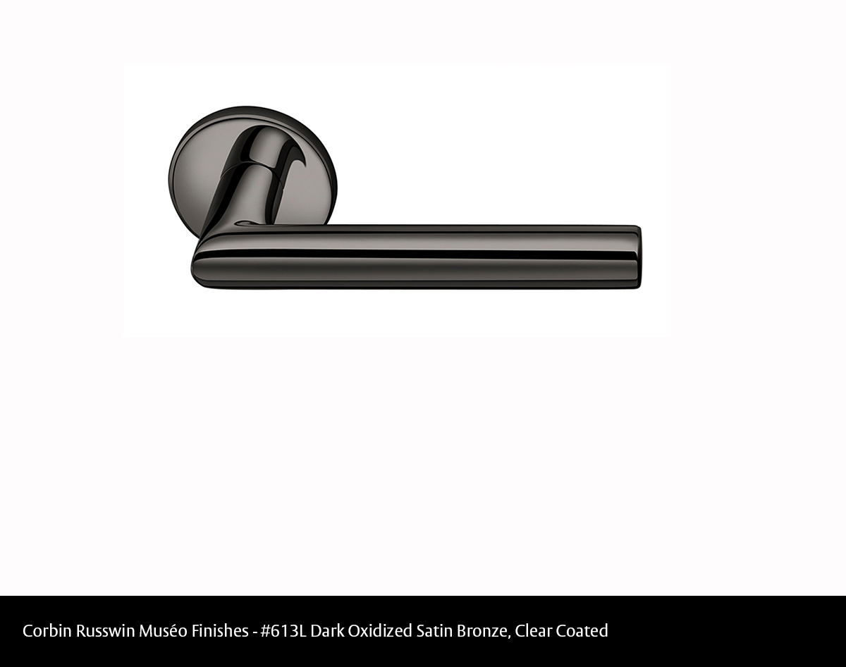 Museo Decorative Lever Finishes