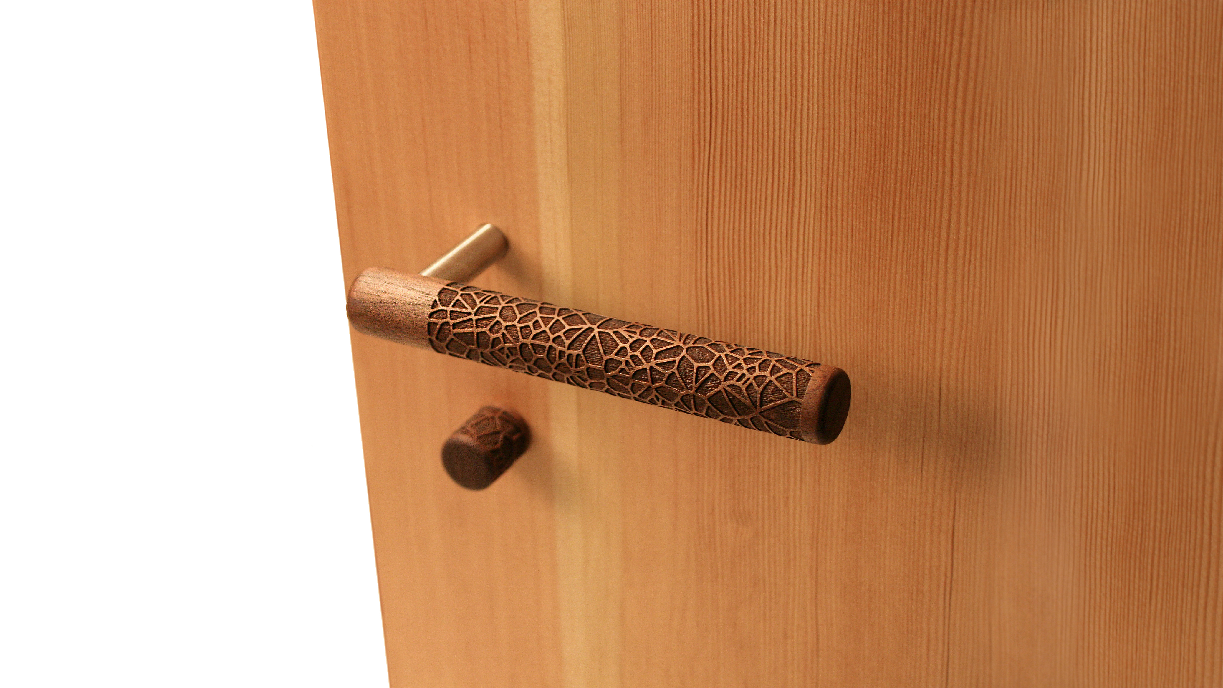 Etched Collection Door Lever