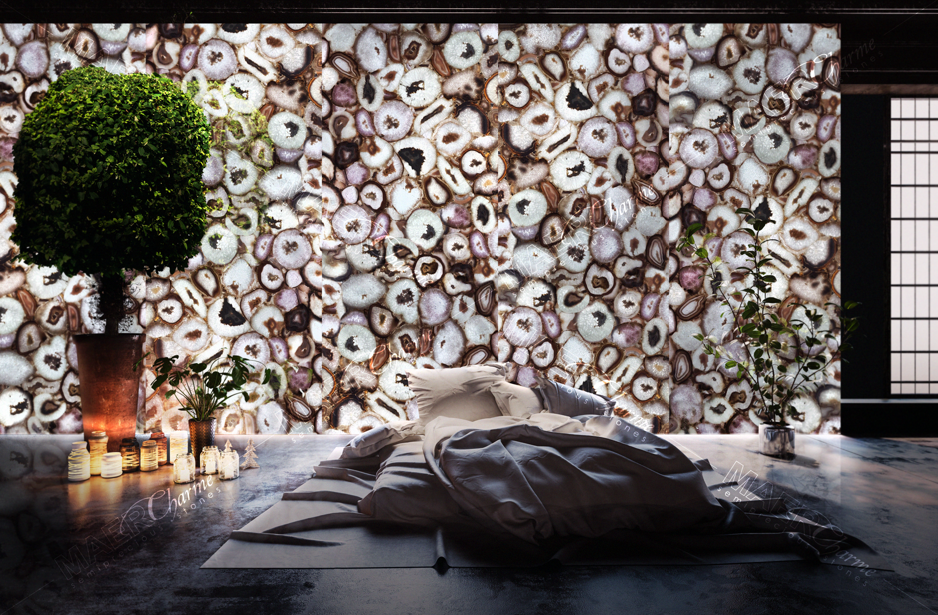 Agate White Lilac