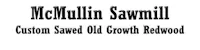 McMullin Sawmill logo