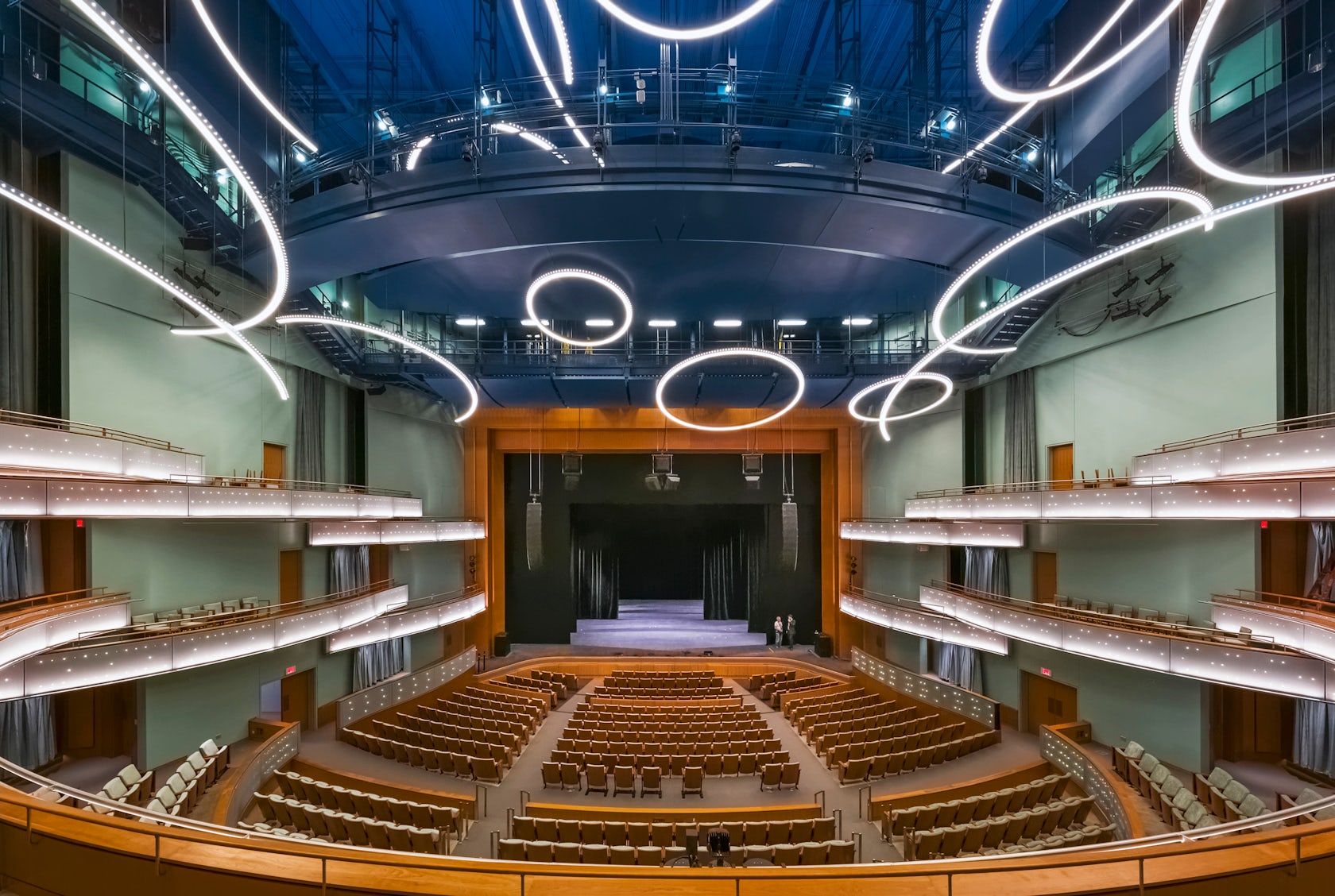 Hancher Auditorium, University of Iowa (Lighting Design