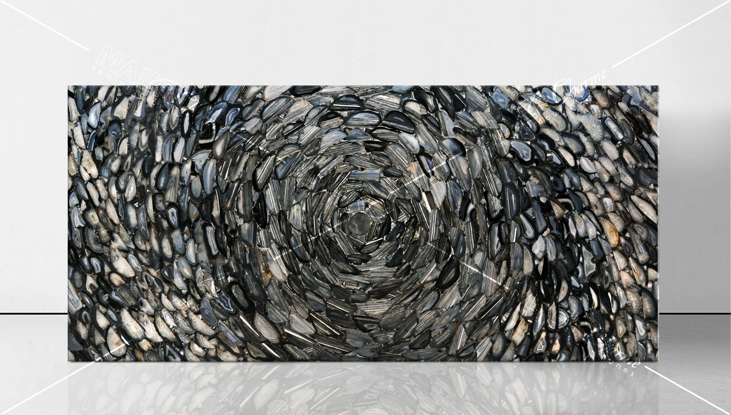 Agate Glaxy - Vein cut