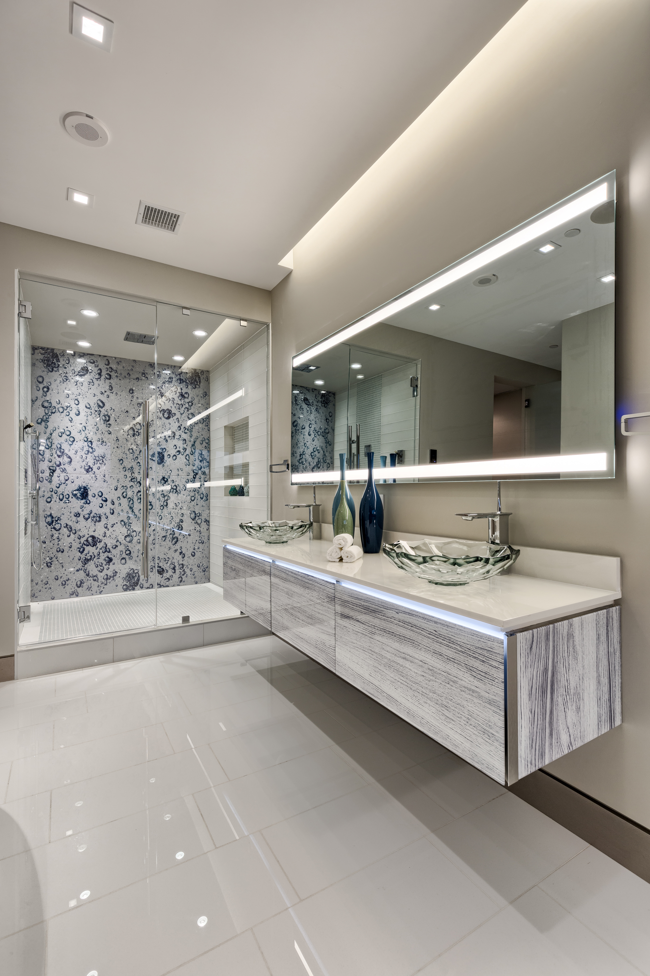 Collaborative Design/Custom Lighting Mirrors