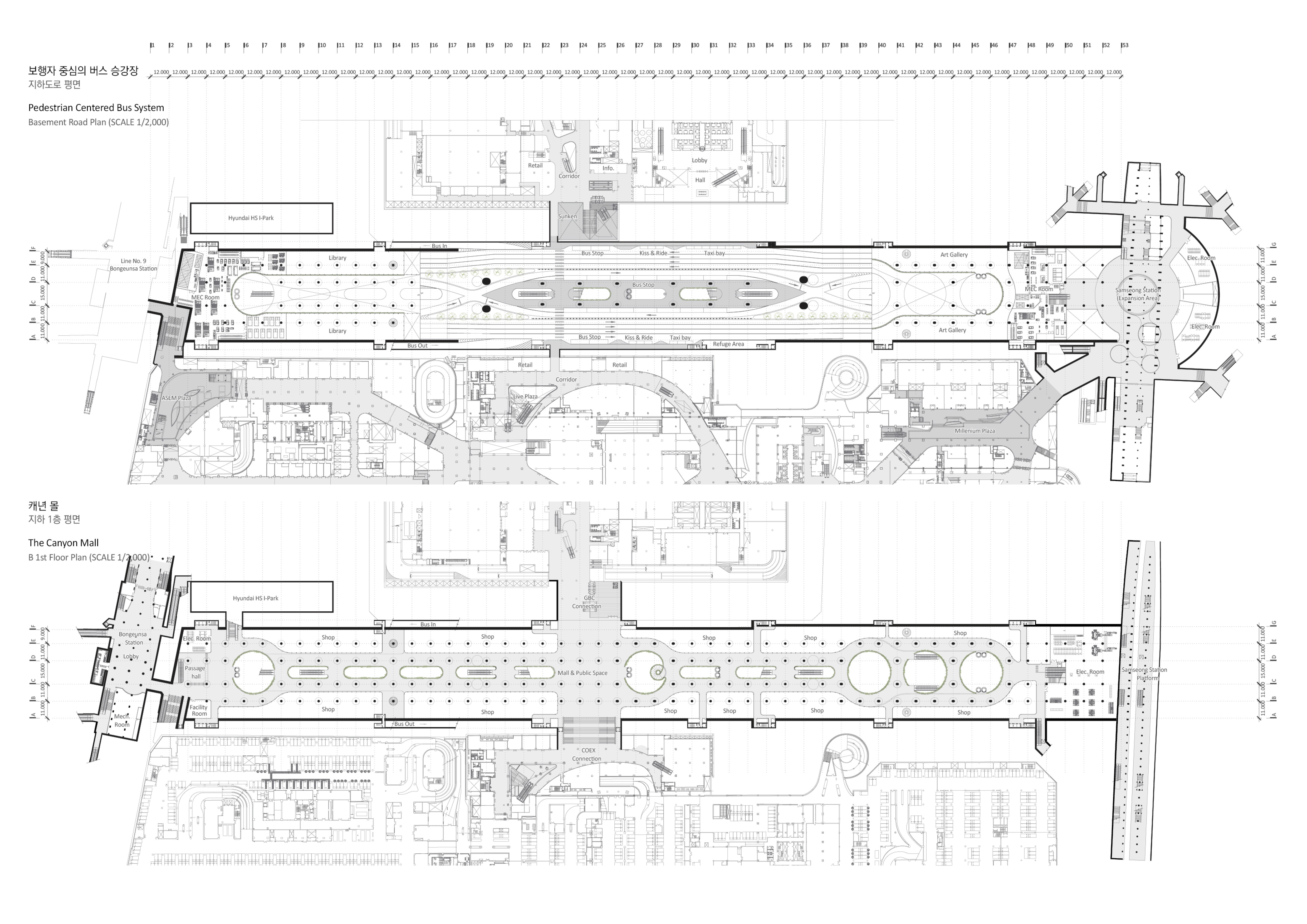 Idea 2276598: Gangnam Intermodal Transit Hub by AZPML - Architizer