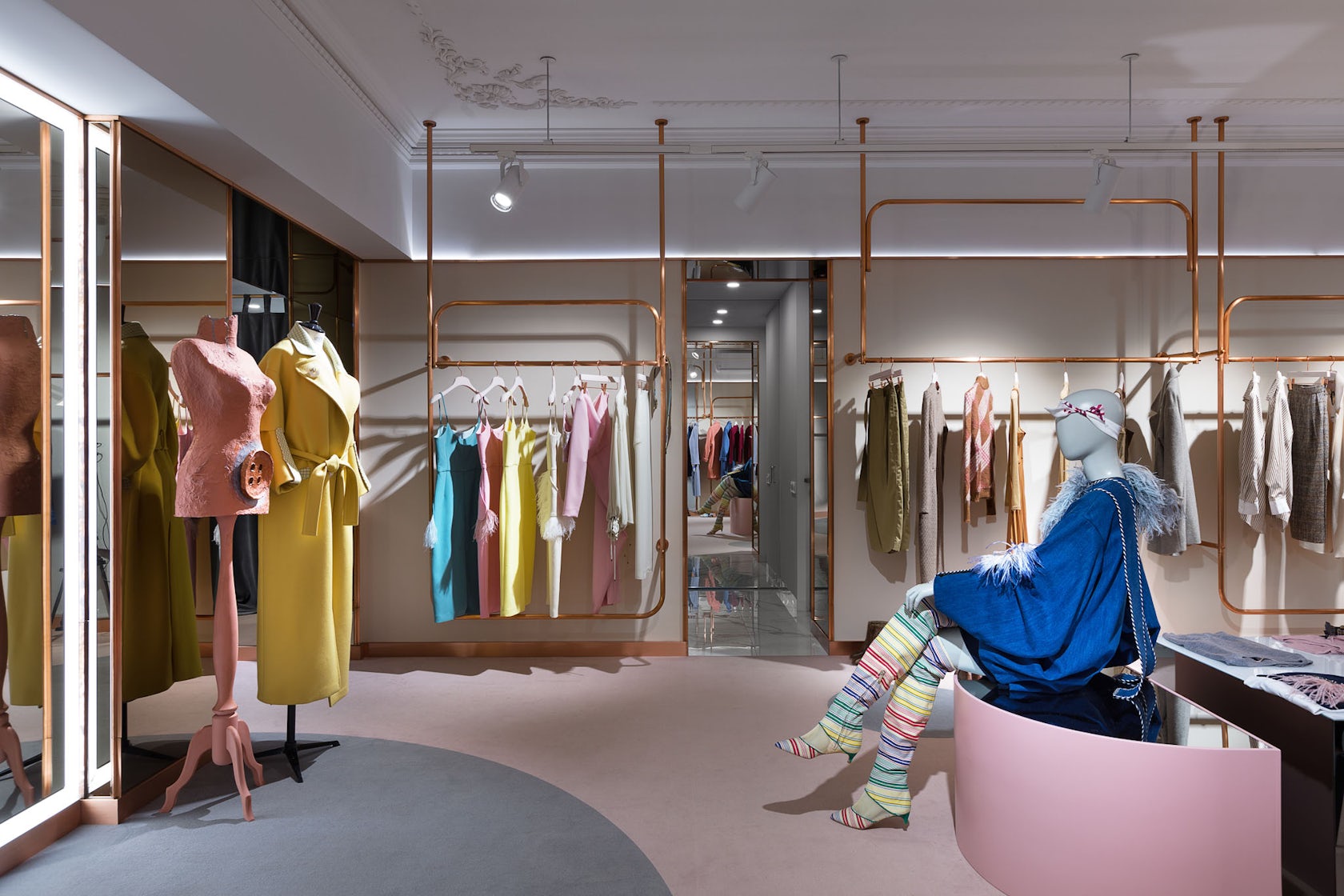 The COAT fashion showroom by YODEZEEN Architects - Architizer