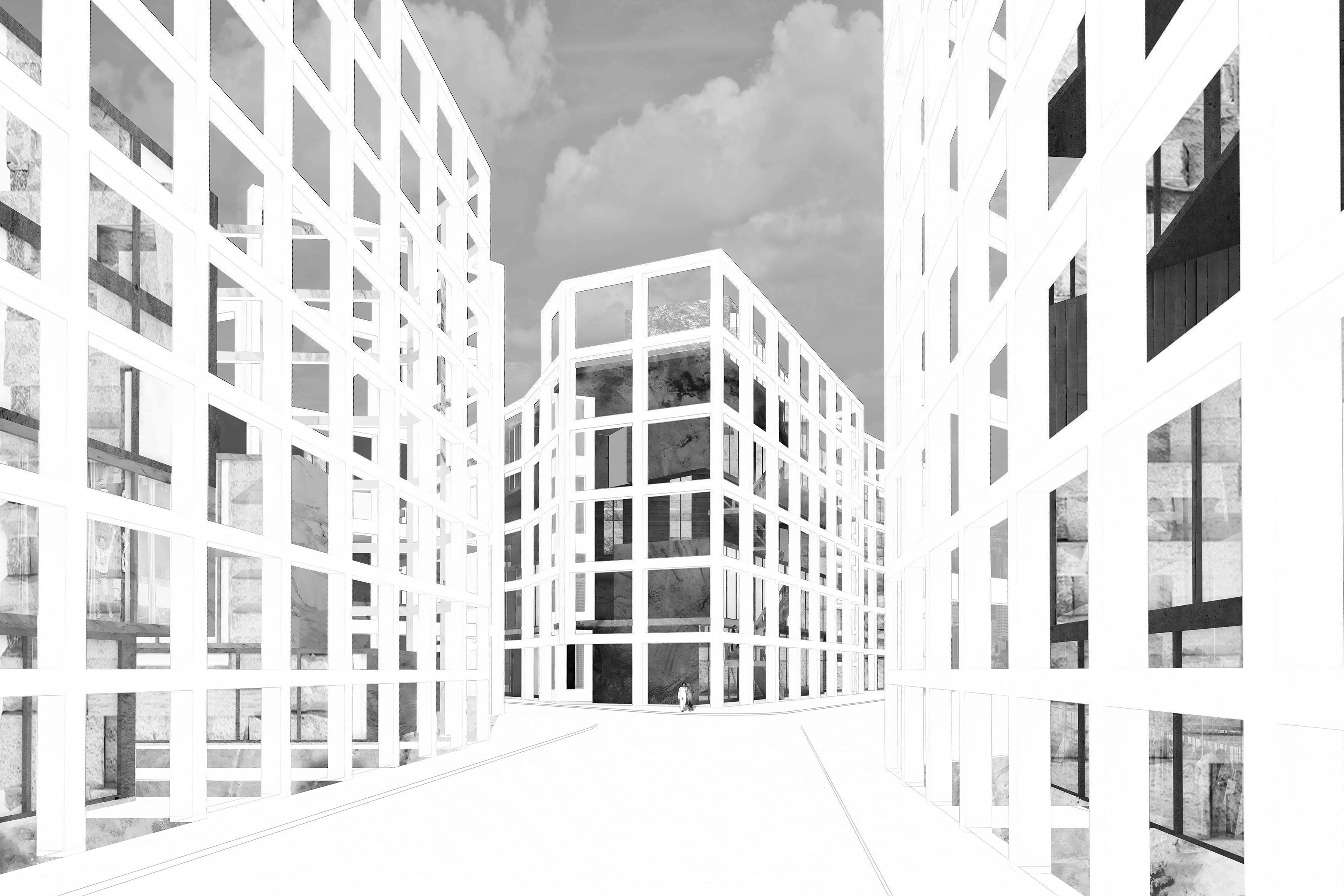Blocks vs Grid | A Master Plan for South Boston by Stanislas Chaillou ...