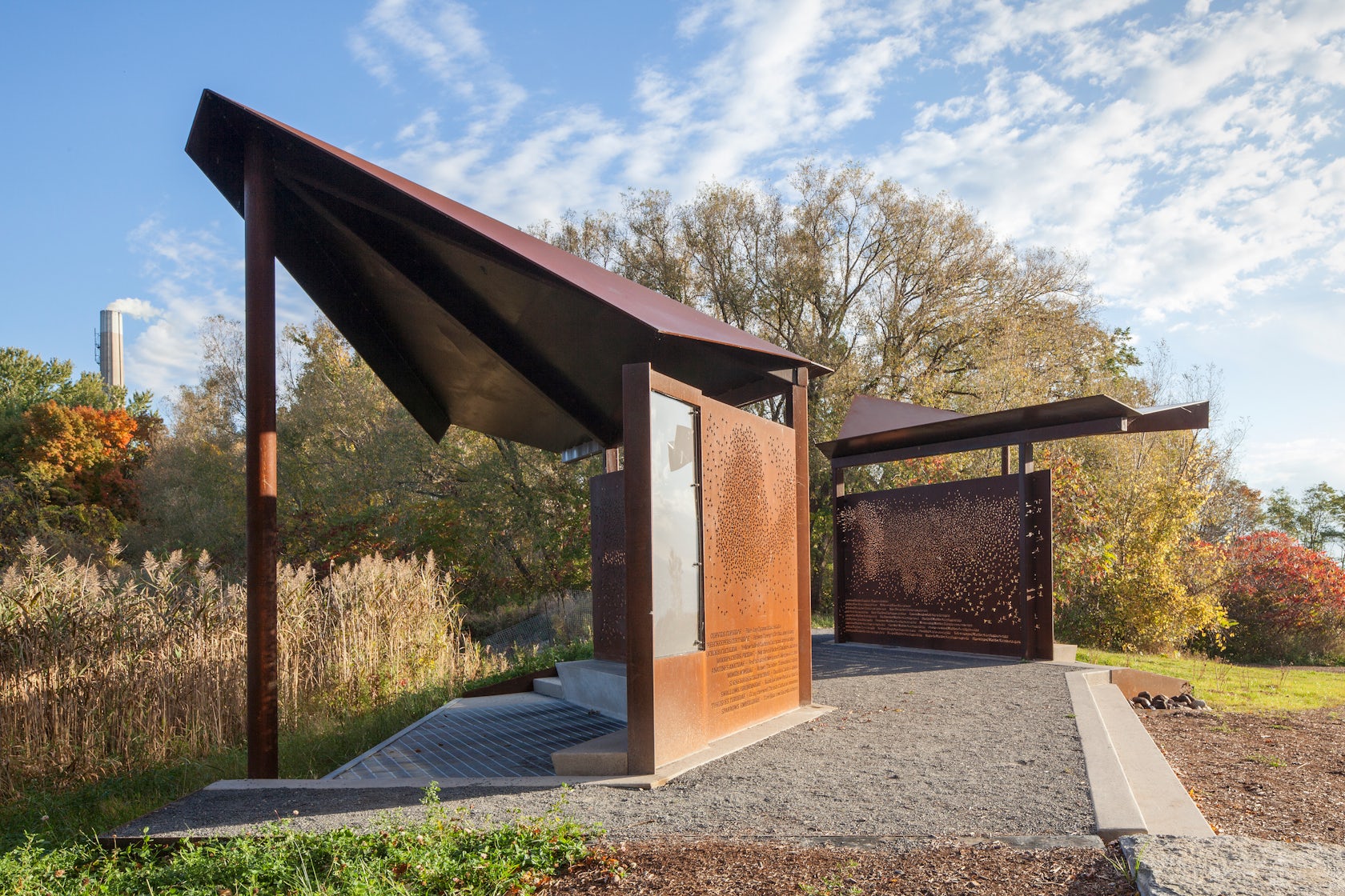 East Point Park Bird Sanctuary Pavilions by PLANT Architect Inc
