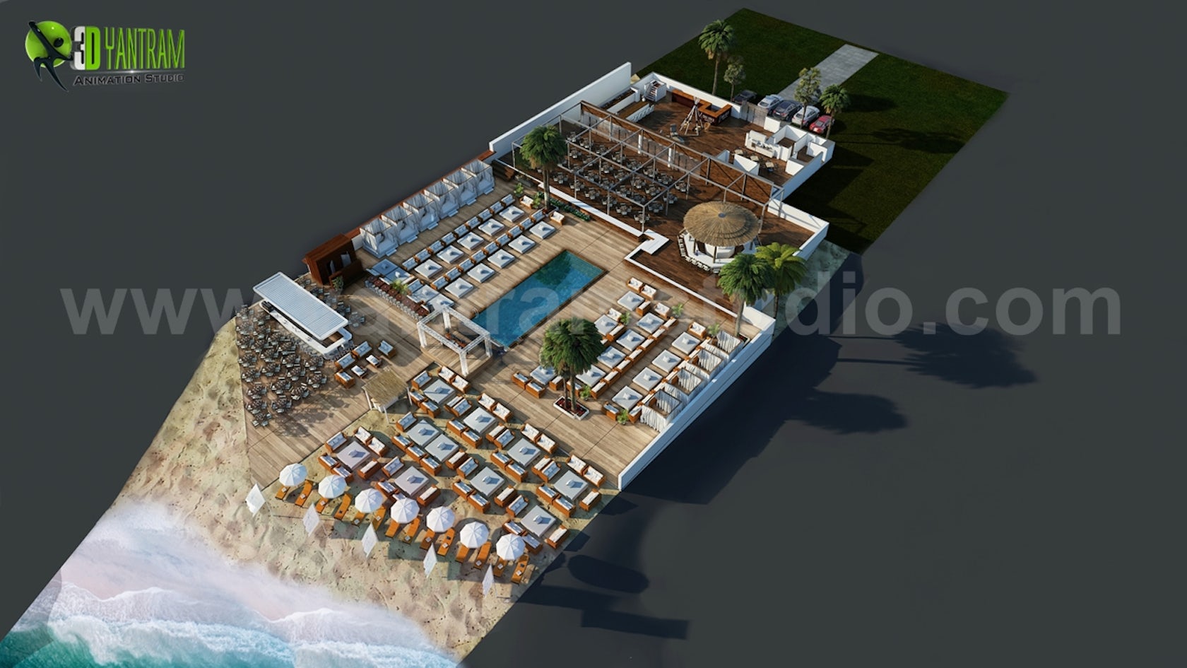 Beach Restaurant Floor Plan Examples Ideas By Yantram Floor Plan