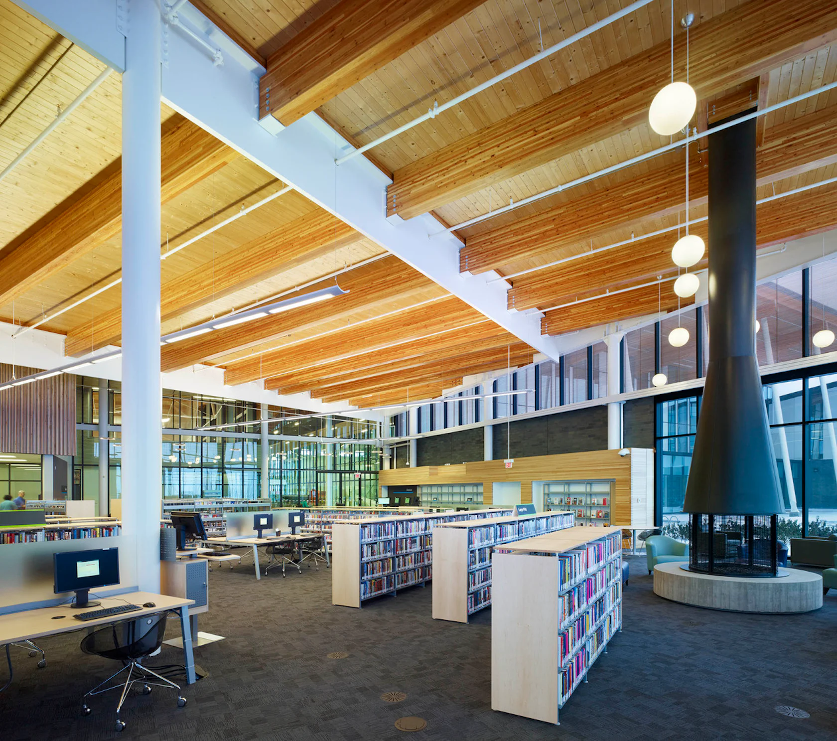 Meadows Community Recreation Centre and Library by Group 2 Architecture ...
