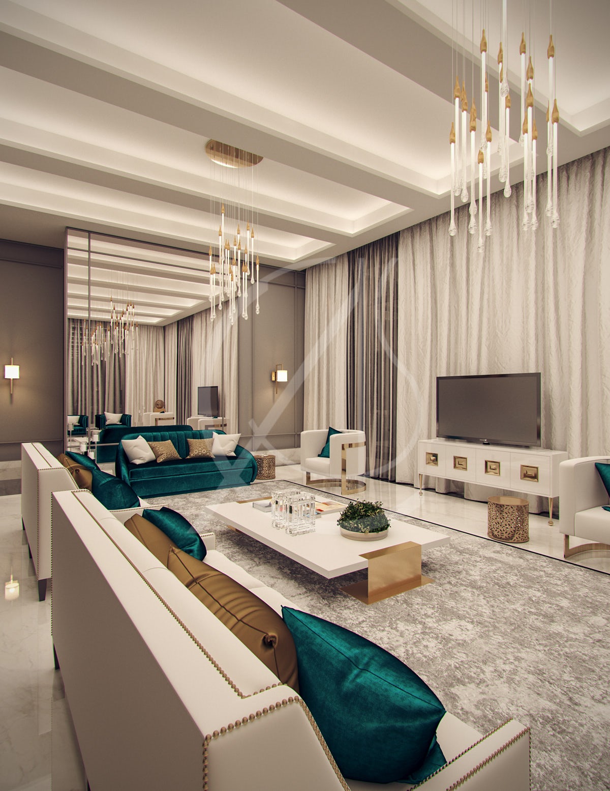 Idea 20 Family villa Contemporary Arabic Interior Design by ...