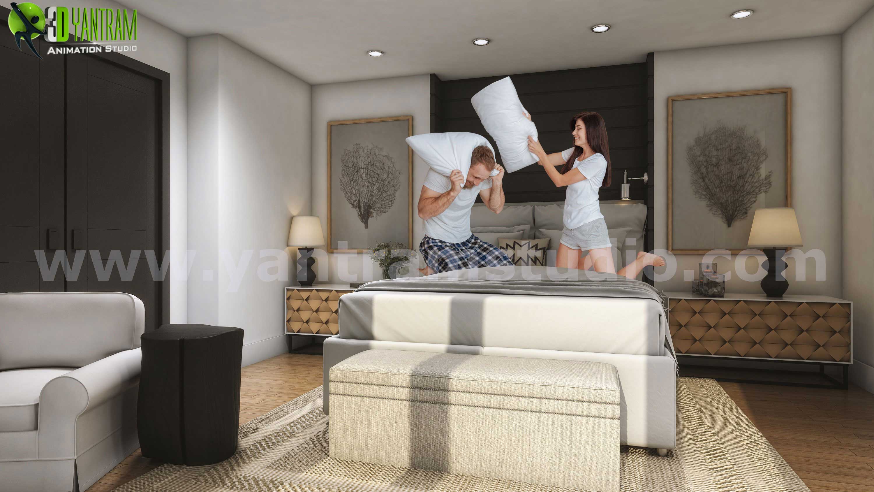 Interior & Exterior 3D Residential Walkthrough by Yantram Architectural ...