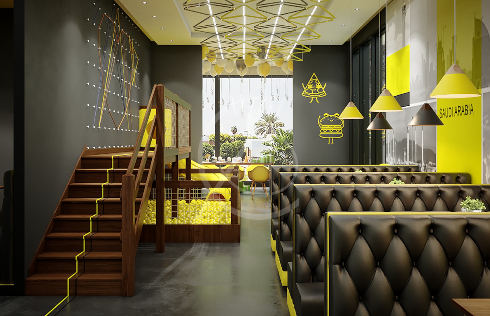13 Small Restaurant Interior Design Ideas Images 1440x900 4k