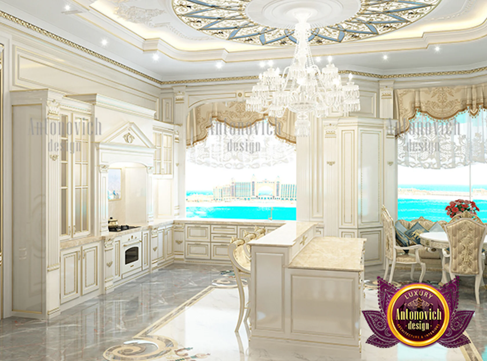 Amazingly Gorgeous Kitchen Design in Saudi Arabia - Architizer
