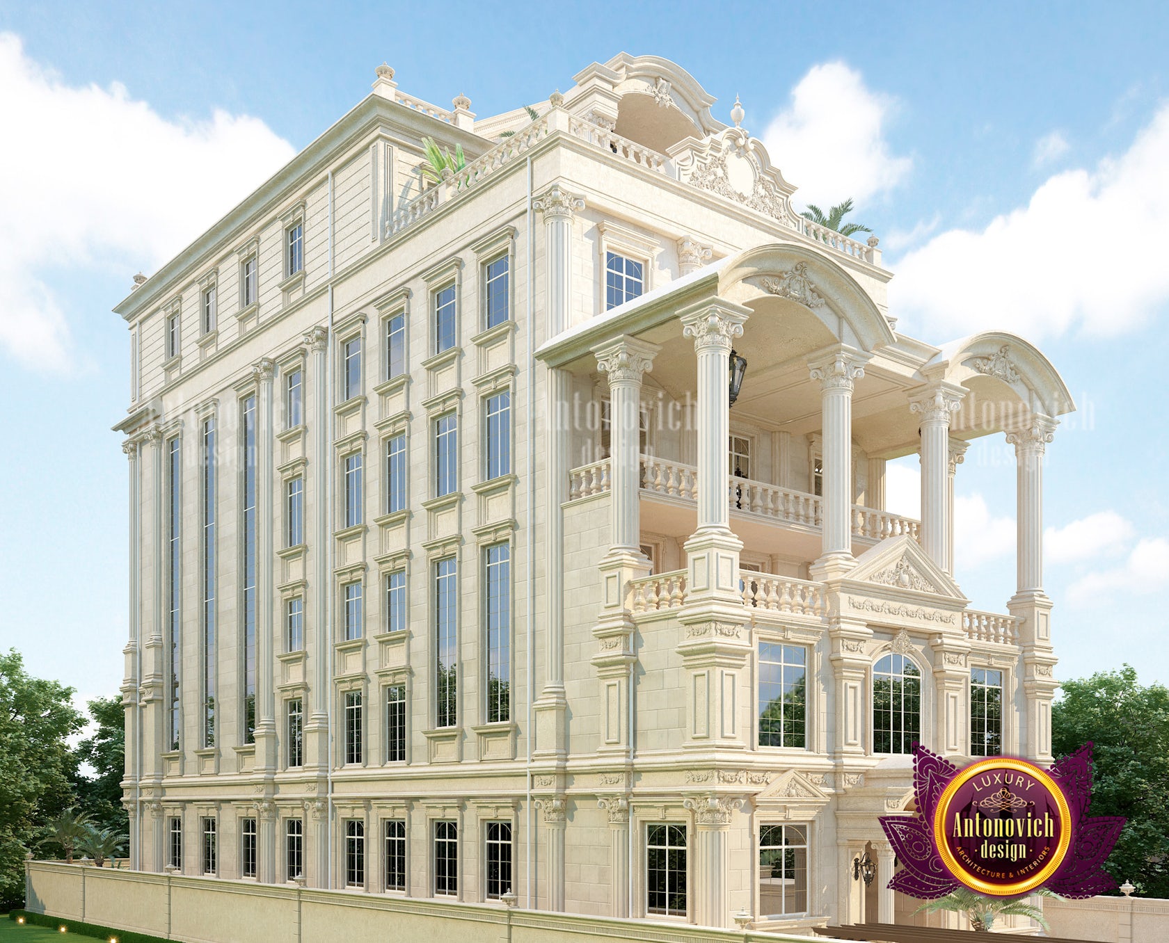 Bangladesh Huge Exterior Design by LUXURY ANTONOVICH DESIGN - Architizer Bangladesh Huge Exterior Design By Luxury Antonovich Design - Architizer
