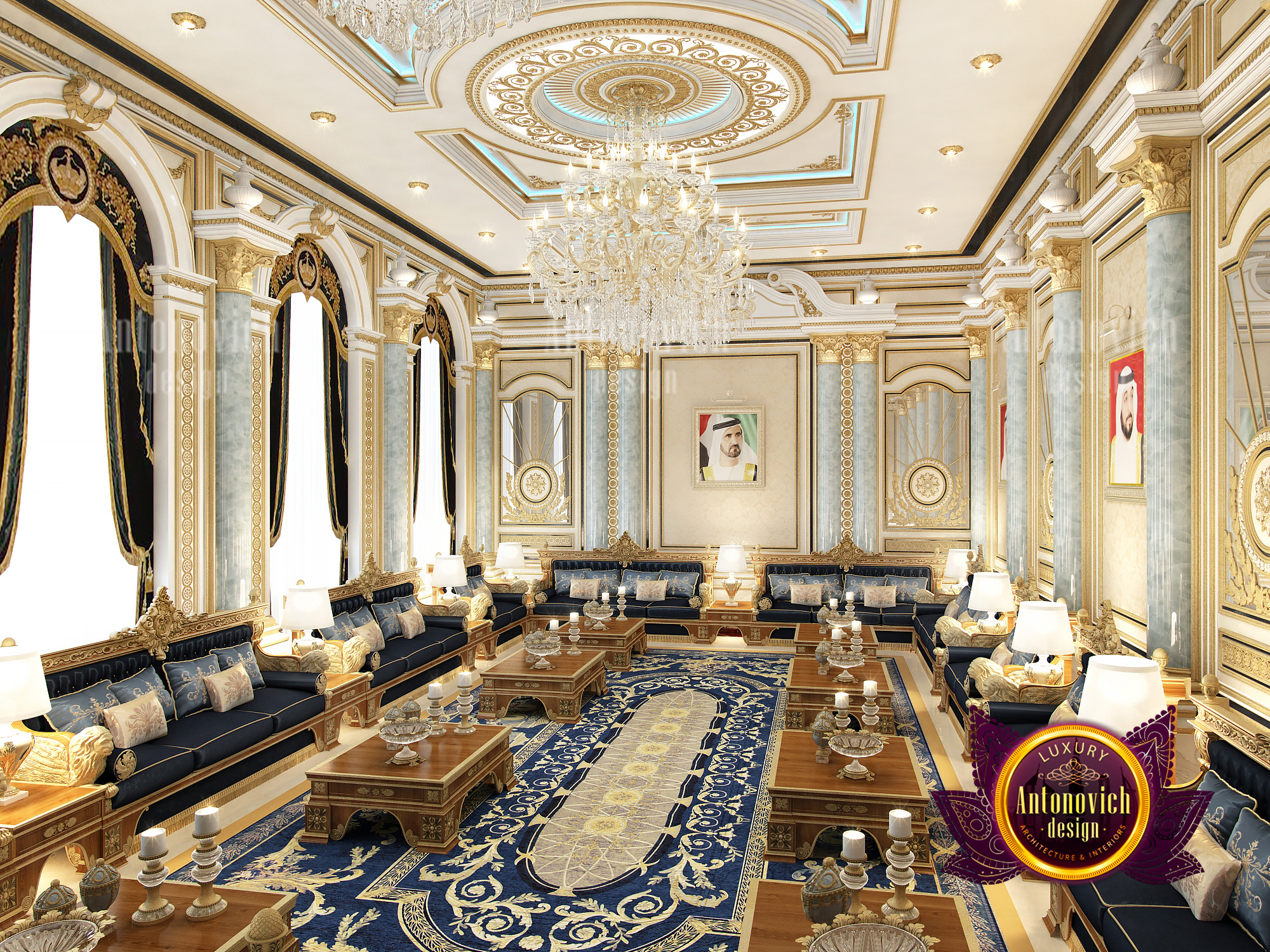 Incredibly Stunning Majlis Interior by LUXURY ANTONOVICH DESIGN ...