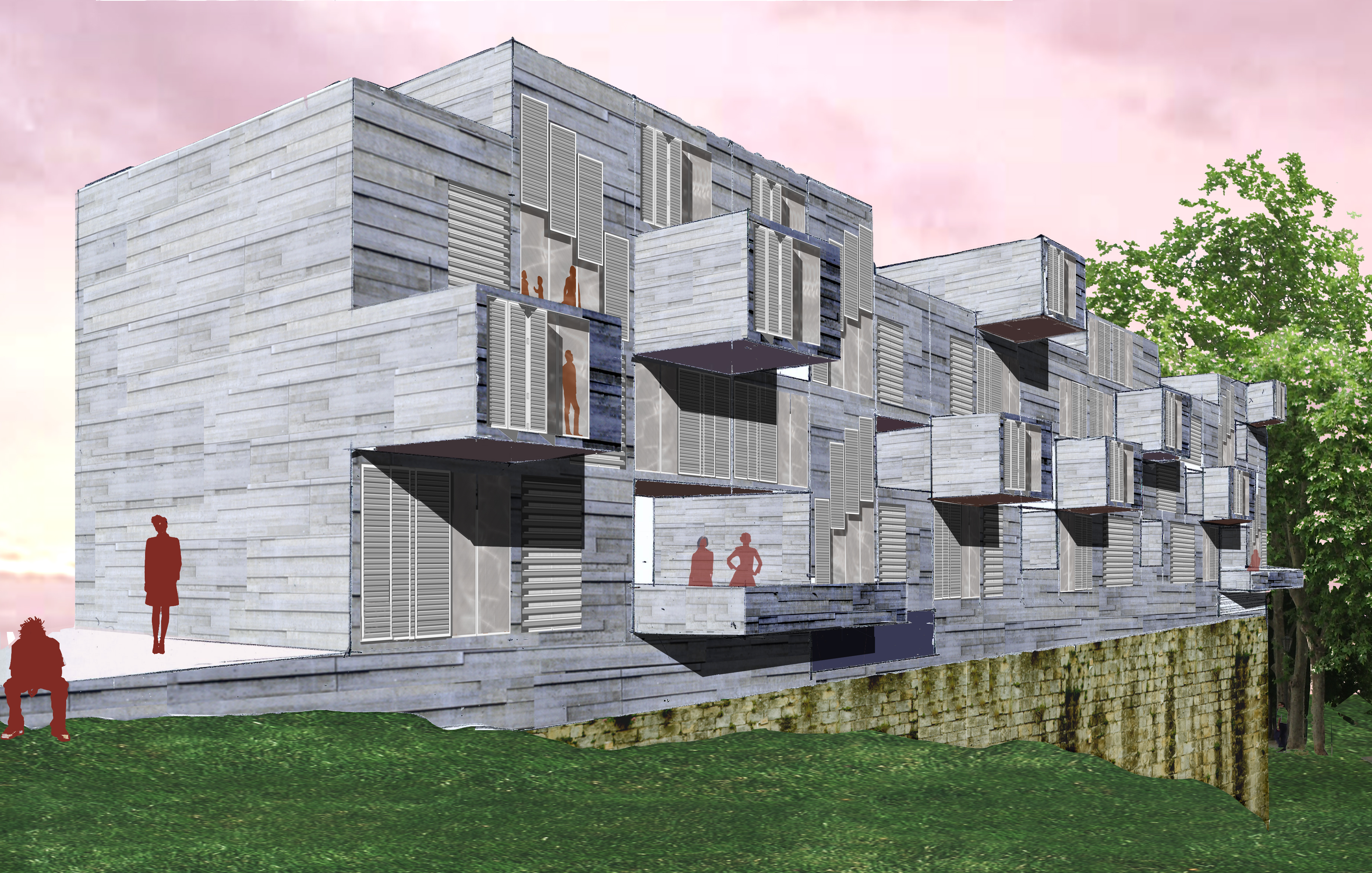 Residential Block by XTid - Architizer