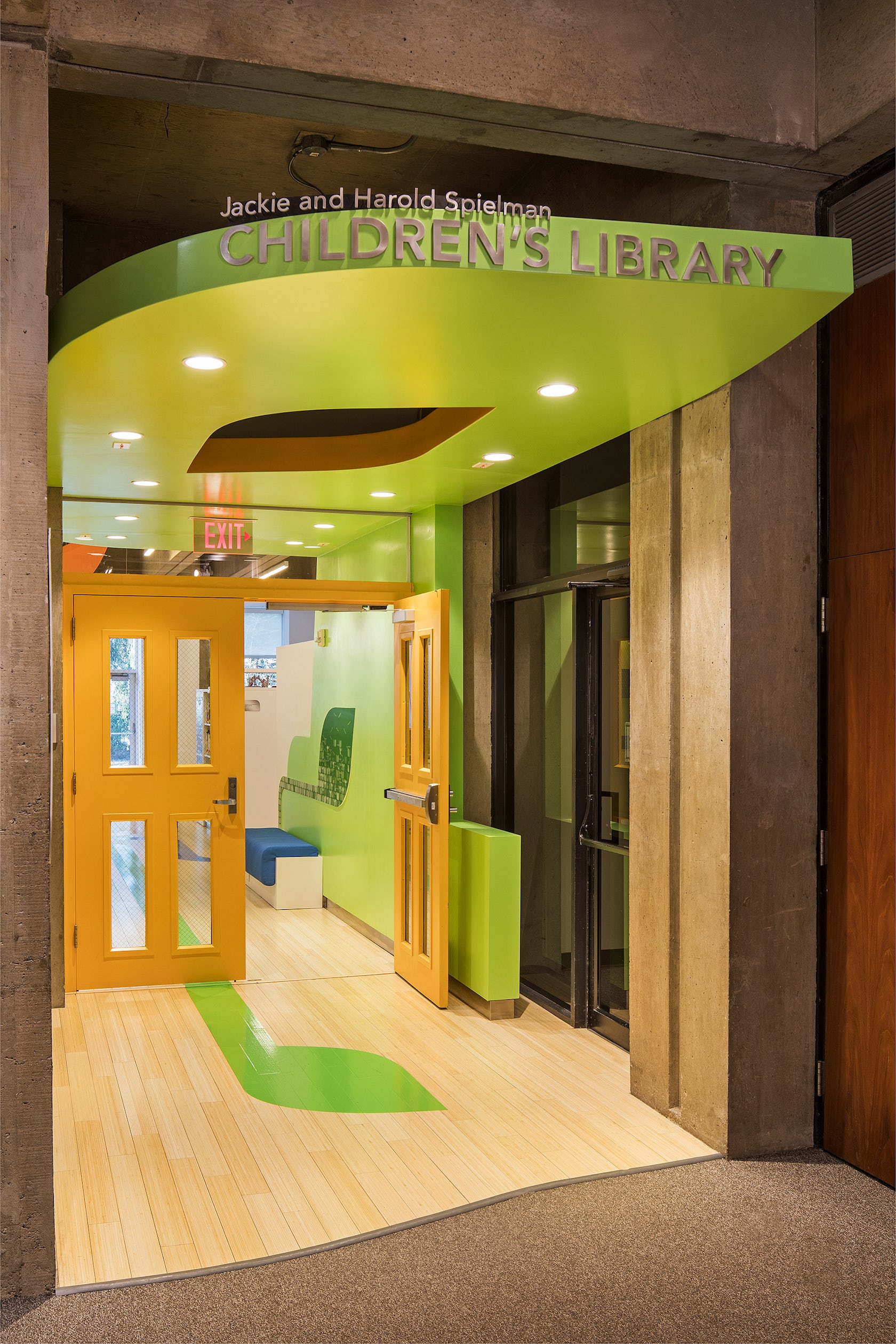 Jackie and Harold Spielman Children's Library at Port Washington Public