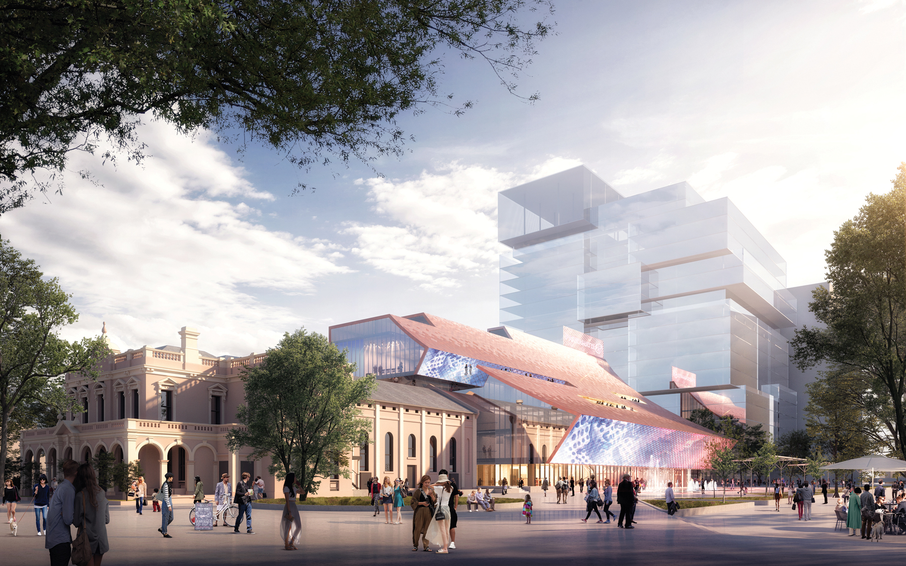 PARRAMATTA SQUARE 5 By MANUELLE GAUTRAND ARCHITECTURE - Architizer