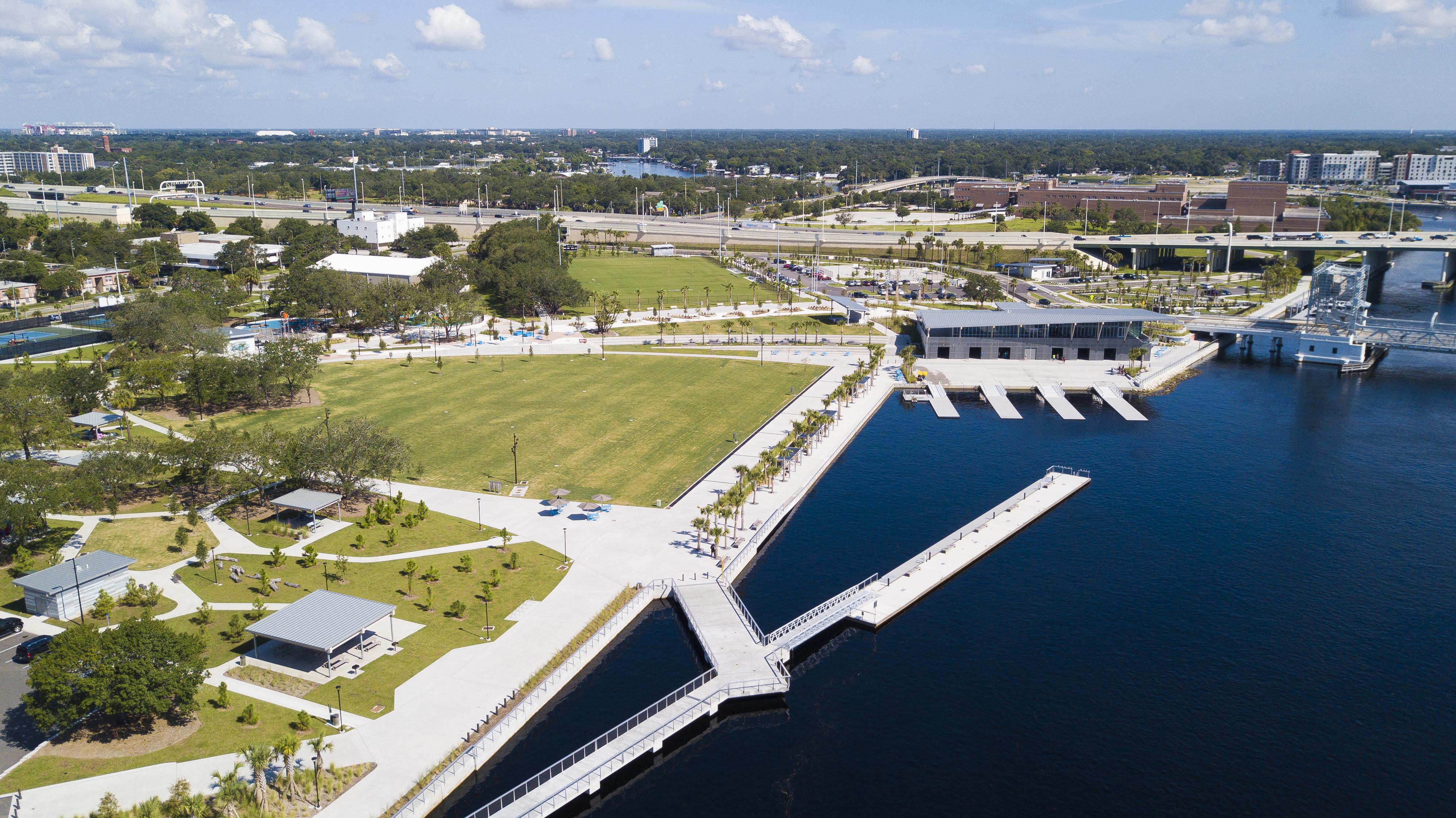 Julian B Lane Park And Tampa River Center By W Architecture & Landscape ...