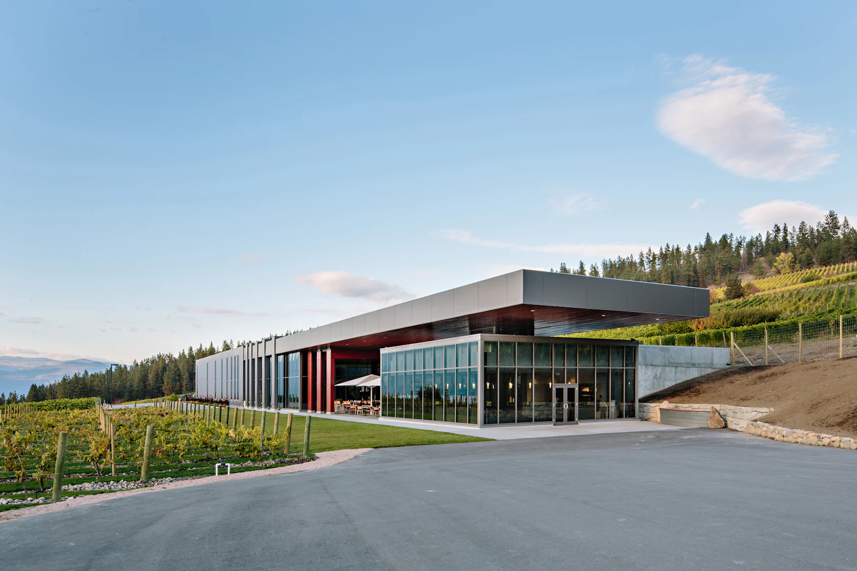 50th Parallel Estate Winery by SAHURI + Partners Architecture Inc ...
