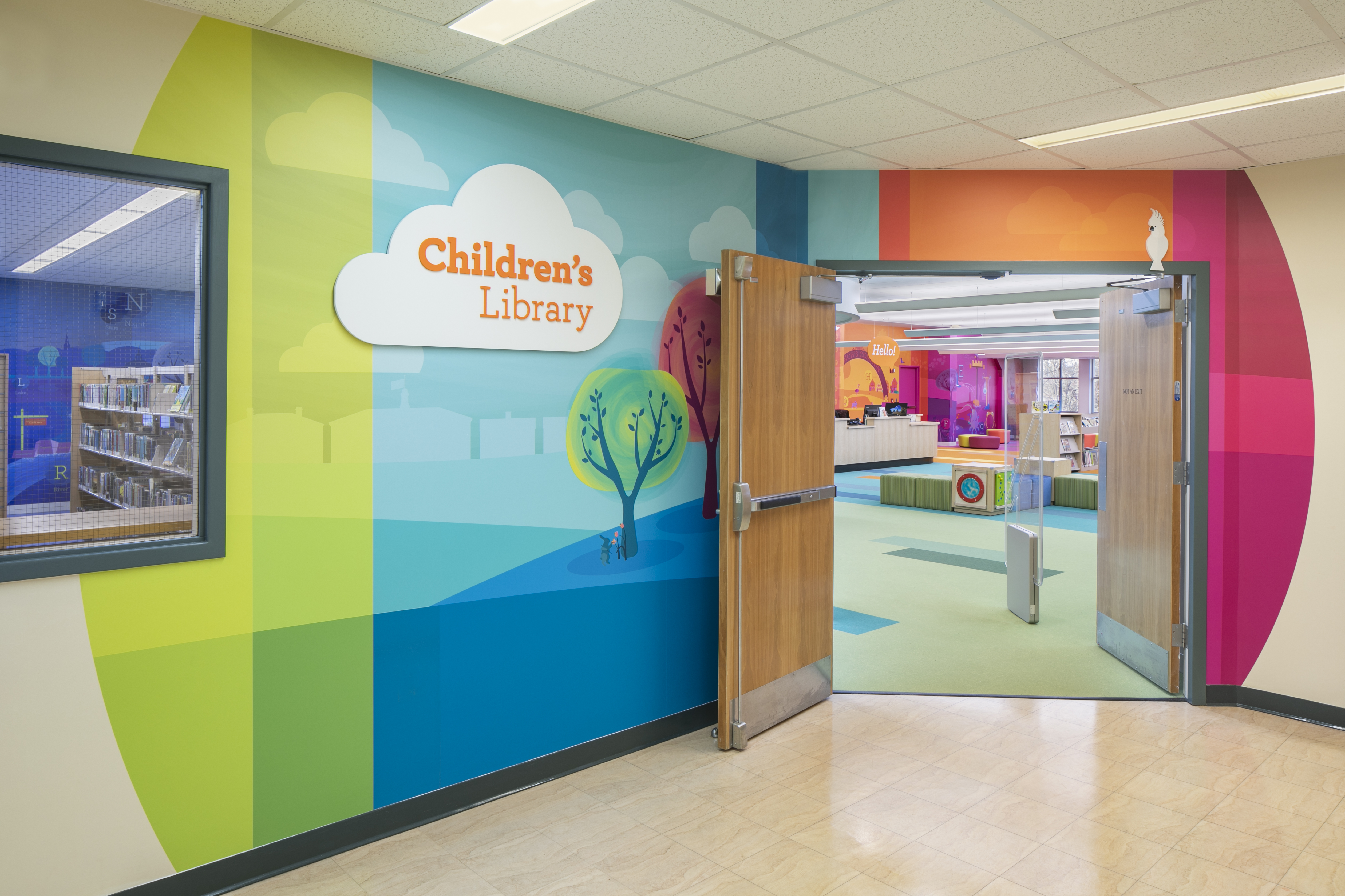 Thayer Library Children's Room by Arrowstreet Architizer