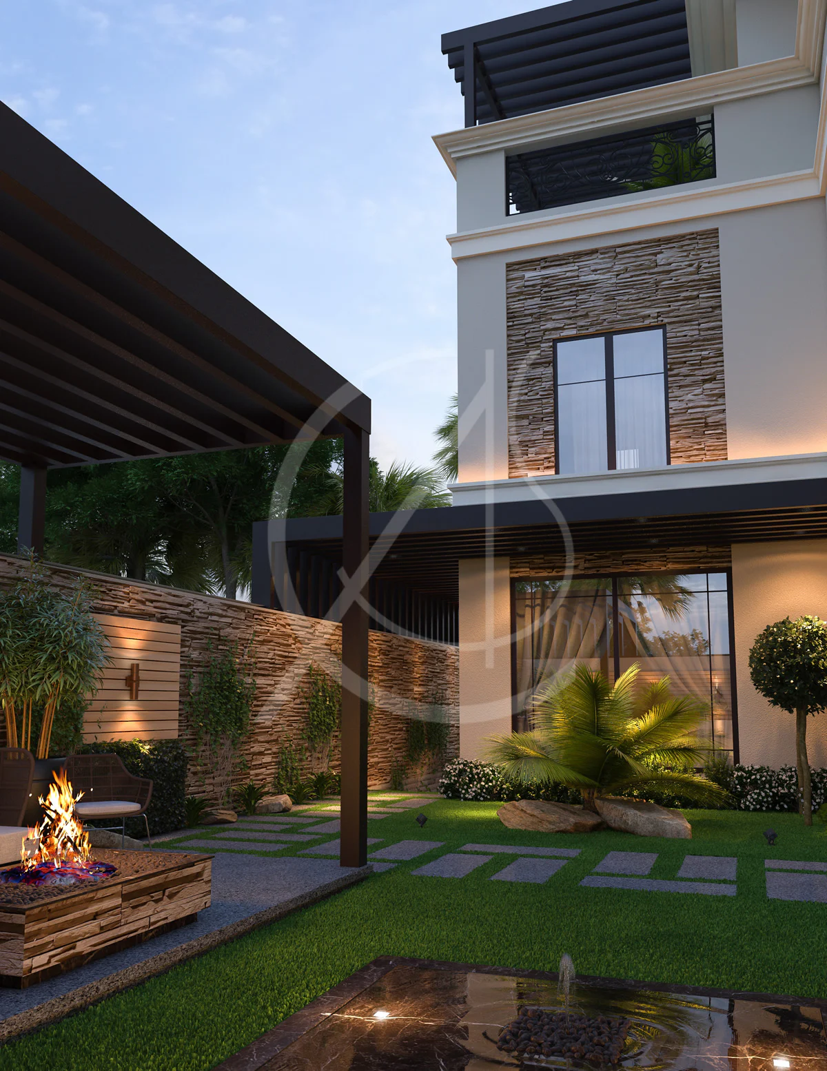 Idea 2728752 Modern Classic House Design By Comelite Architecture Structure And Interior Design In Dammam Saudi Arabia