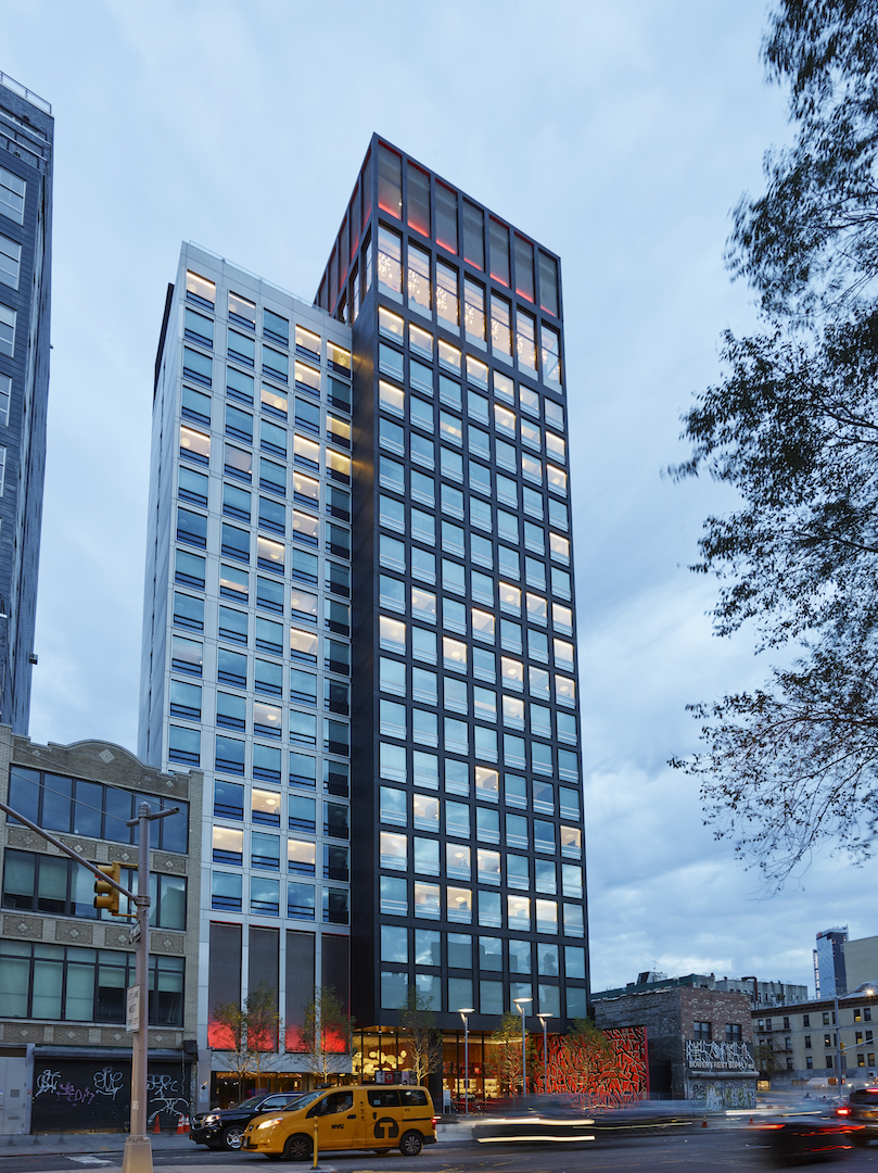 CitizenM Bowery By Stephen B. Jacobs Group, Concrete - Architizer