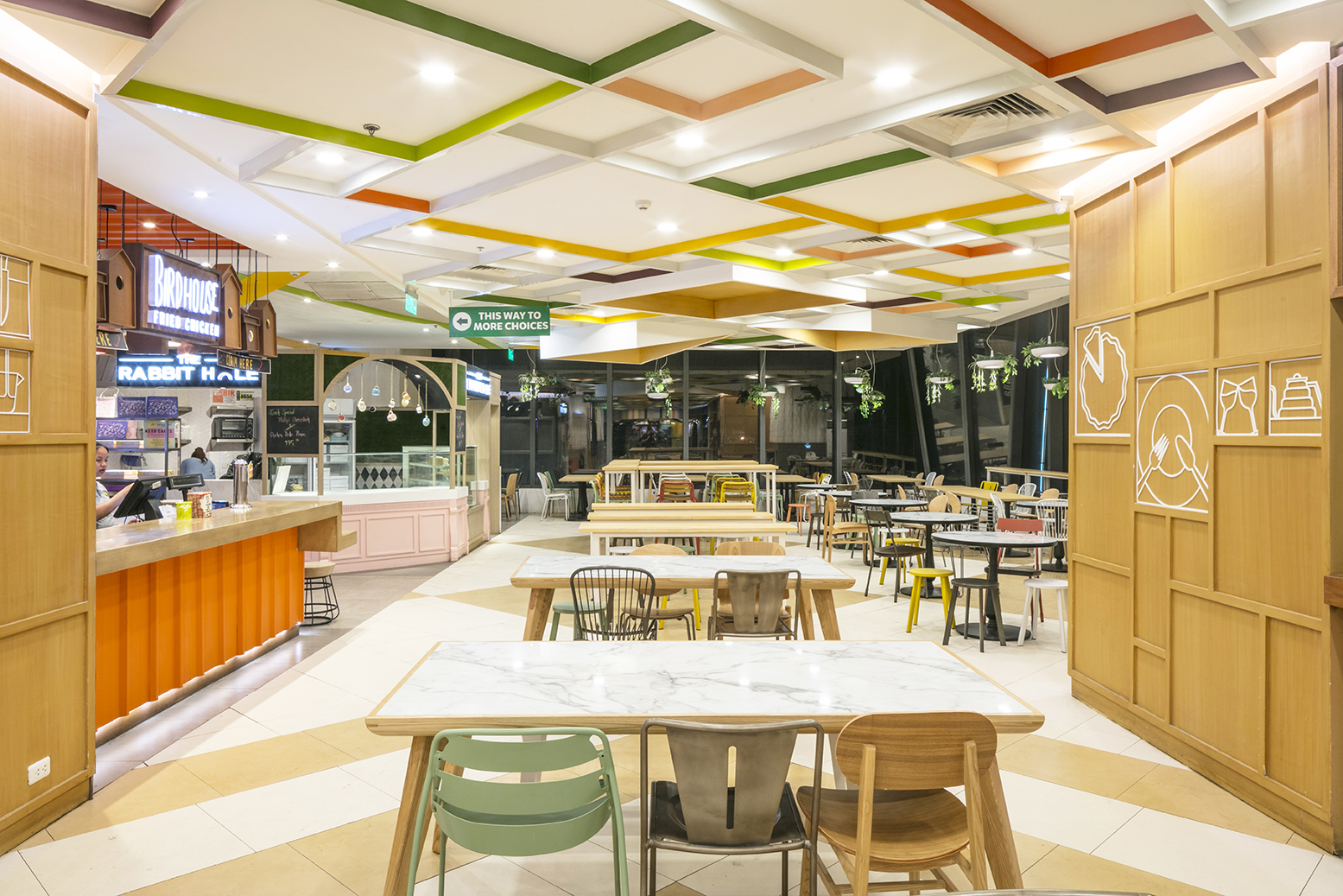 Corner Market Food Hall by DEQA Design Collaborative (formerly DDC