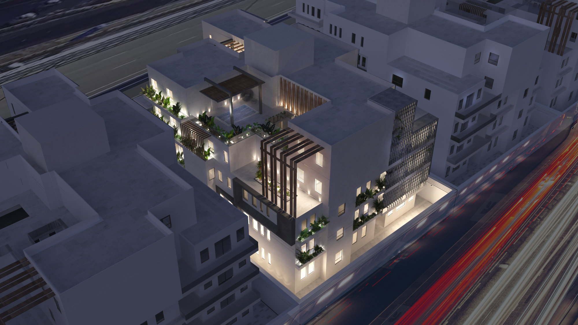 MECCA RESIDENCE by Saif Mourad Creations SMC Architizer