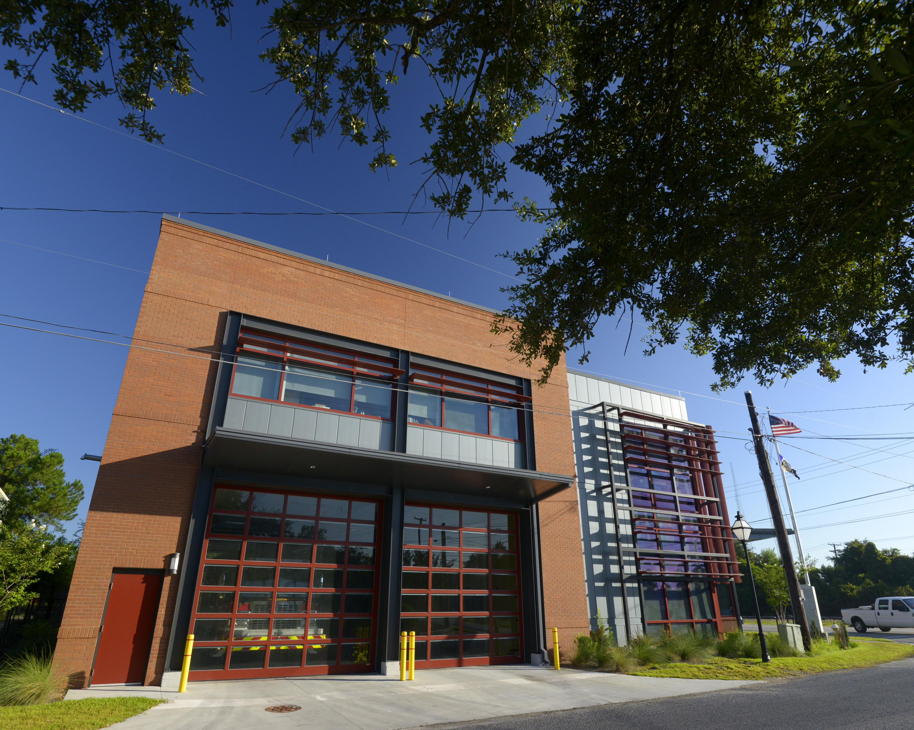 City Of Charleston Fire Station No 9 By Caplea Coe Architects Inc