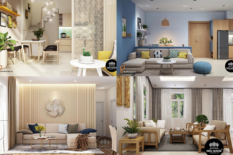 20 mẫu thiết kế nội thất phòng khách đẹp by NEOHouse CTy Thiết Kế Kiến ...