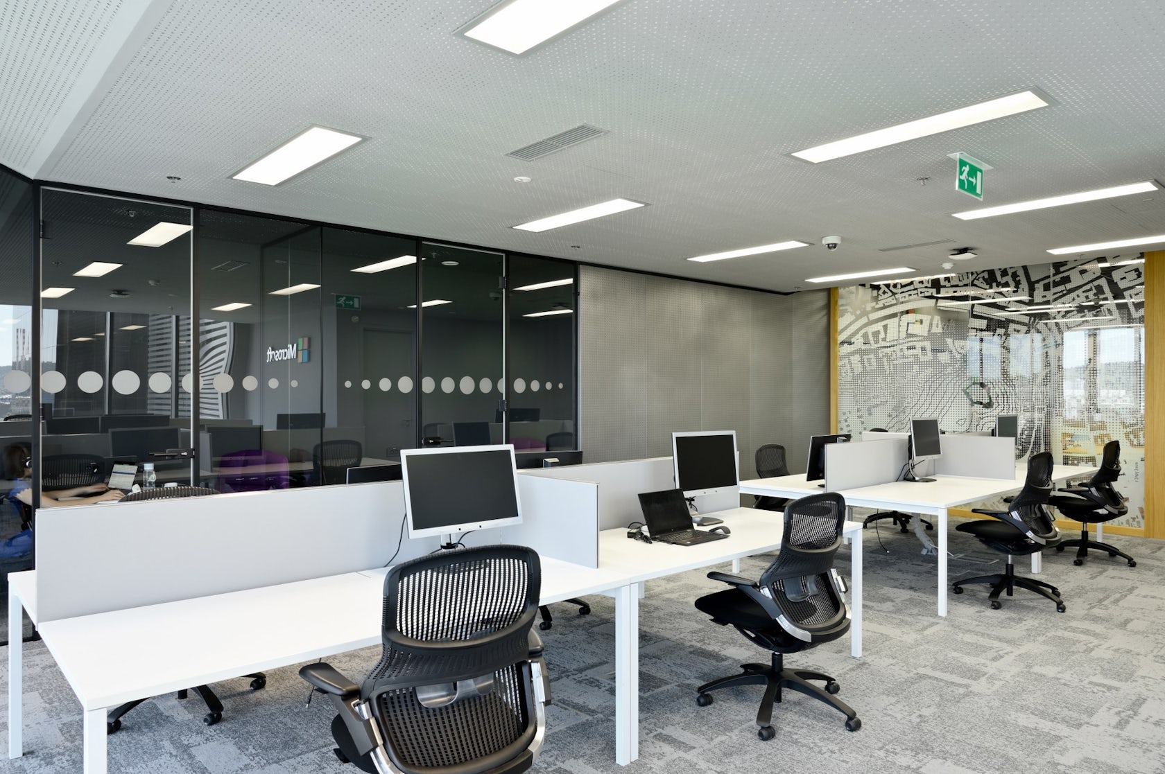 Microsoft Interior office design - Fluent design by Superform - Architizer