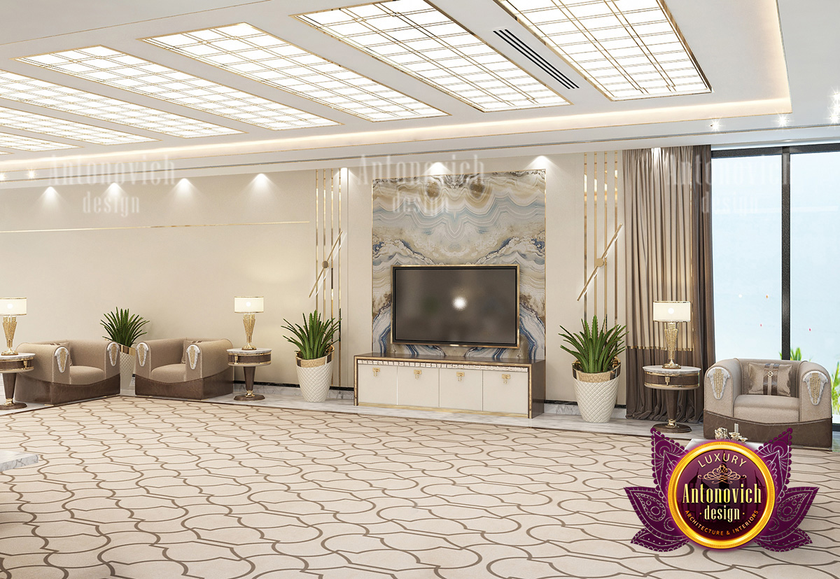 Spacious Luxury Hall Interior Design by LUXURY ANTONOVICH DESIGN ...