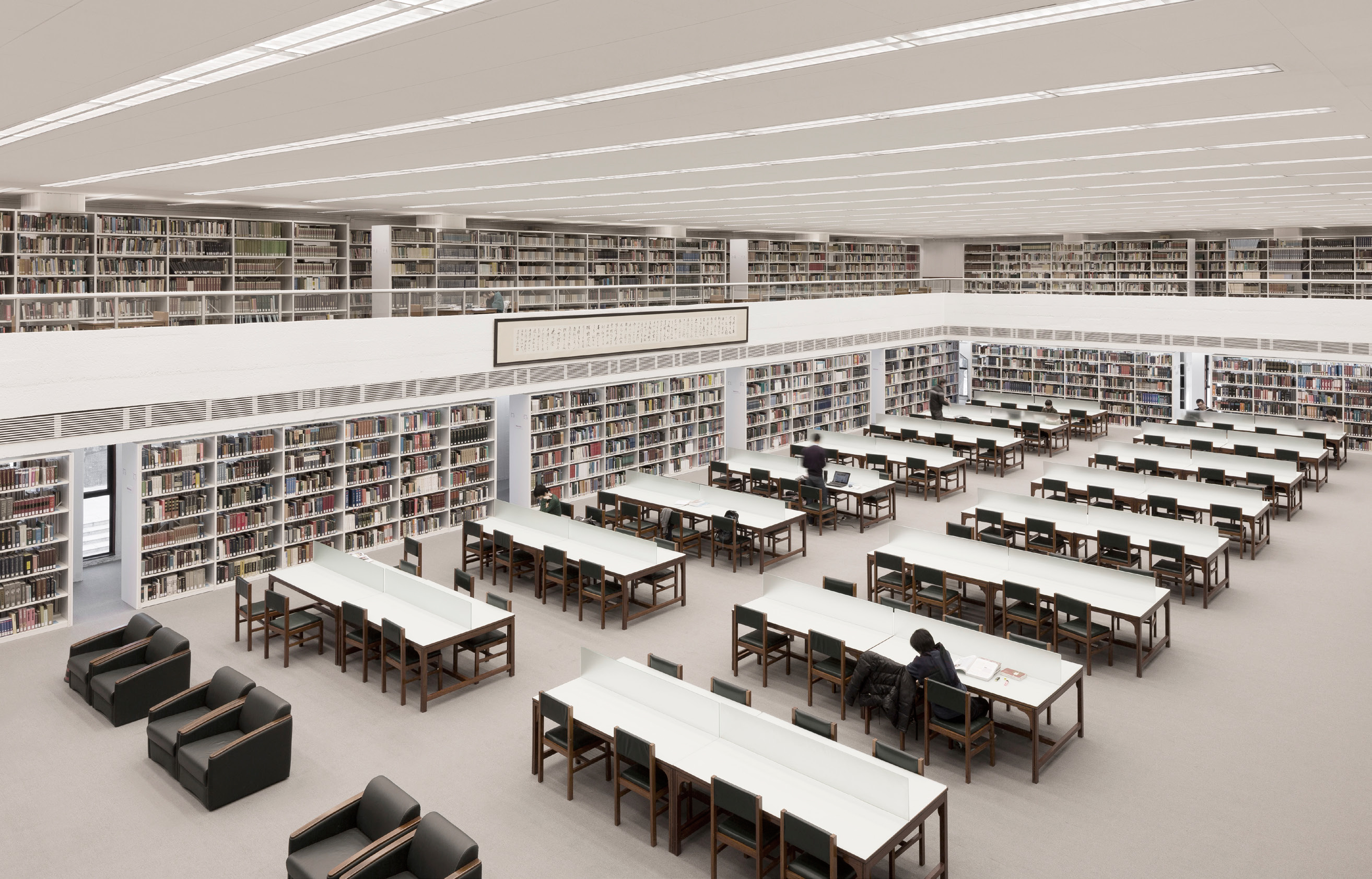 University Library Spatial Reorganization & Renovation by PangArchitect ...