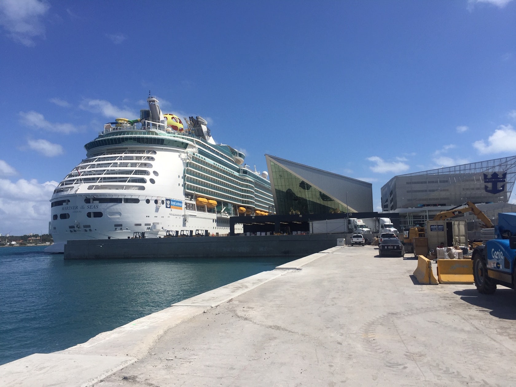 Port of Miami Royal Caribbean Cruise Terminal A "The Crown of Miami" by