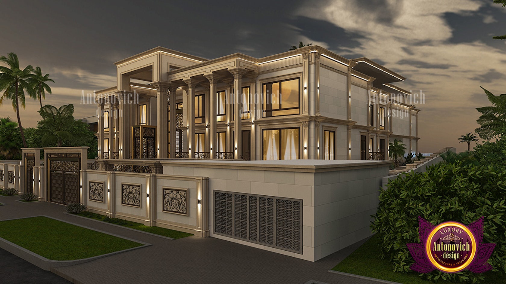Magnificent Mansion Exterior Design By Luxury Antonovich Design - Architizer