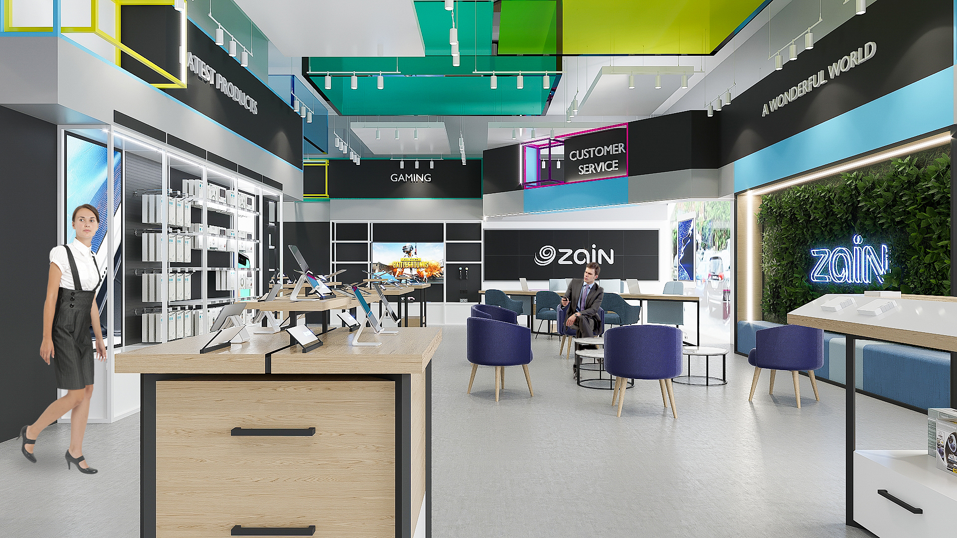 ZAIN STORE - KUWAIT by BÖWE - Architizer