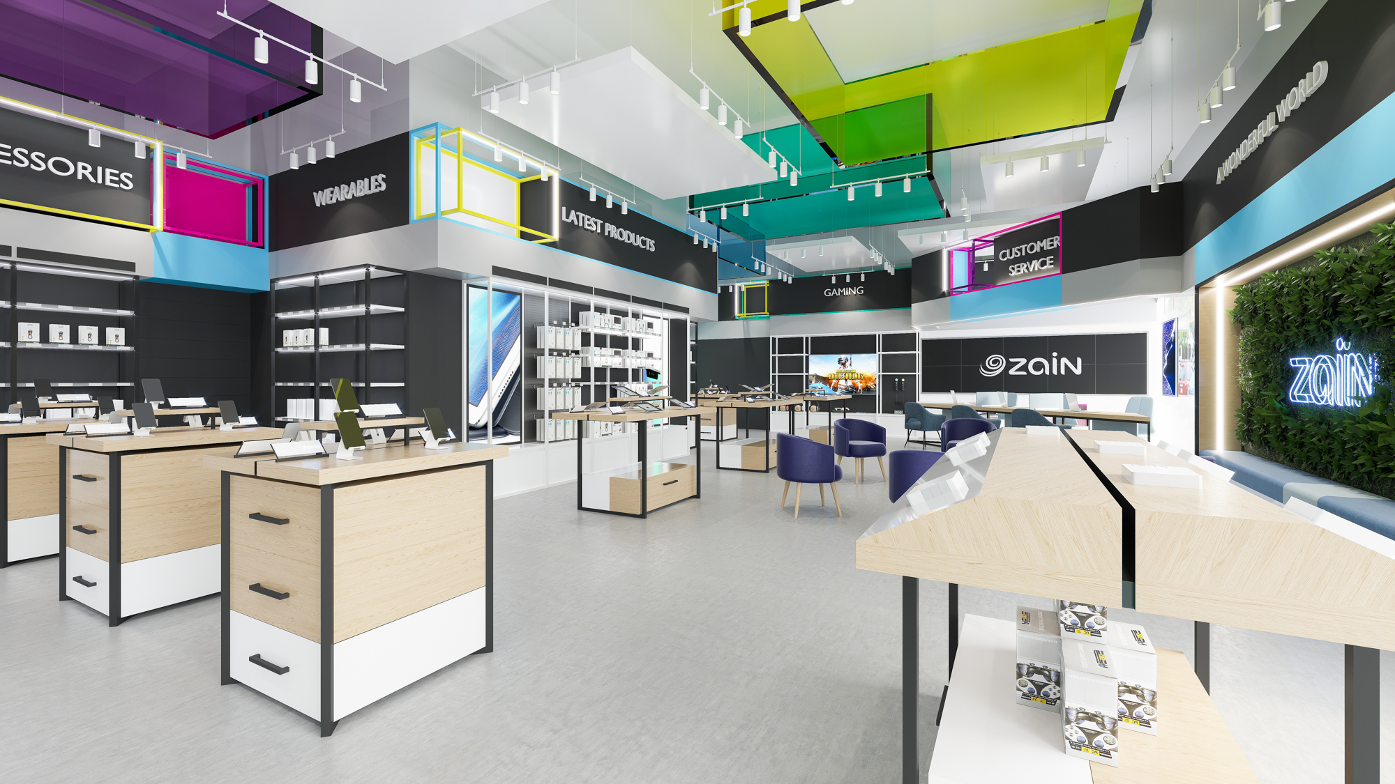 ZAIN STORE - KUWAIT by BÖWE - Architizer