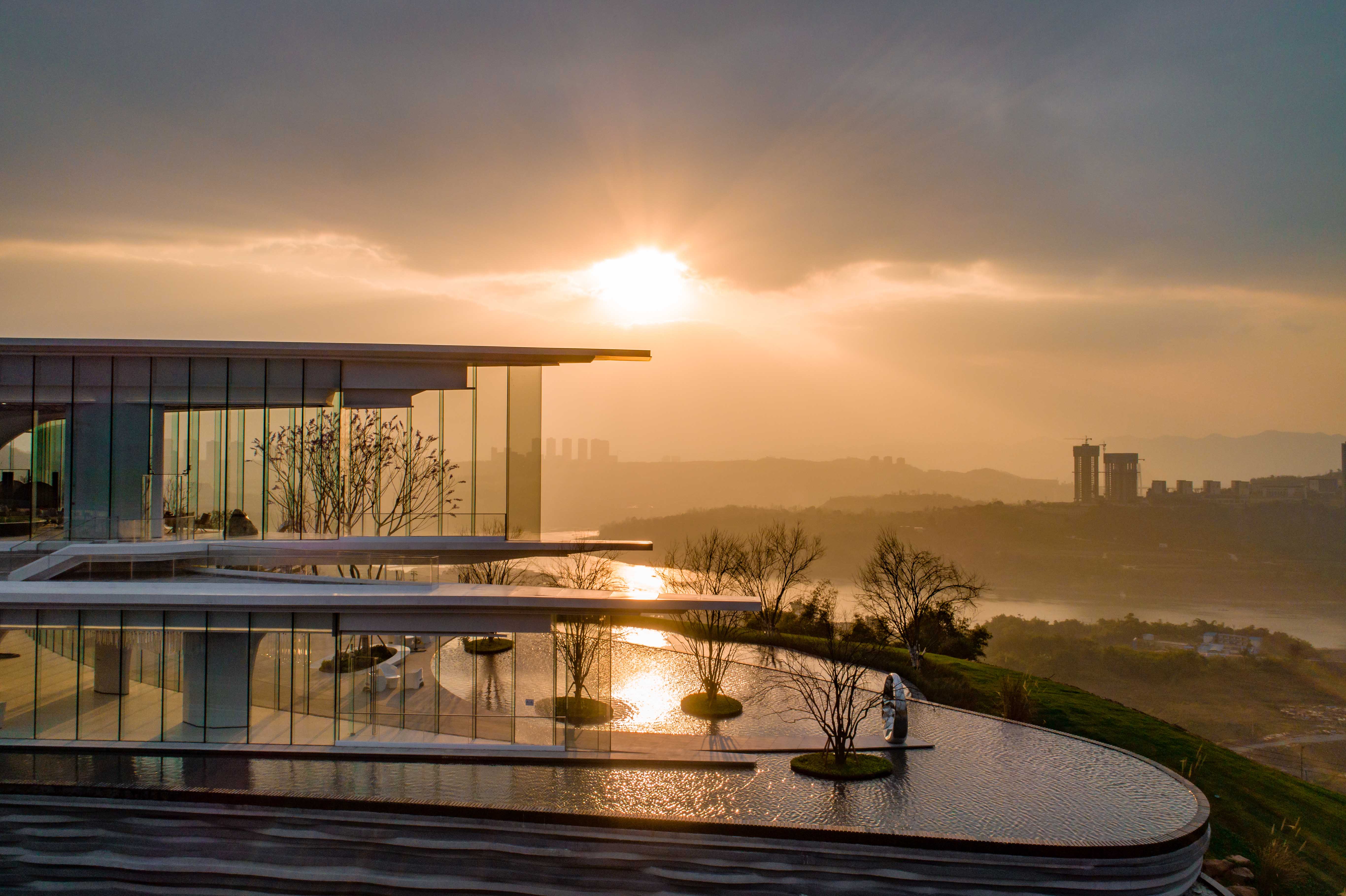 Chongqing Jiangshan Yun Chu Legend Gallery By Lwk Partners Architizer