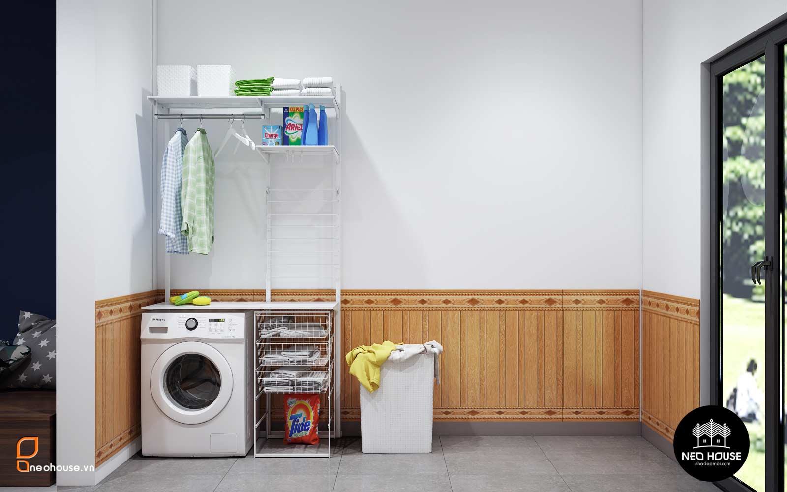 Mẫu thiết kế nội thất nhà phố hiện đại đẹp tại tphcm by NEOHouse CTy ...
