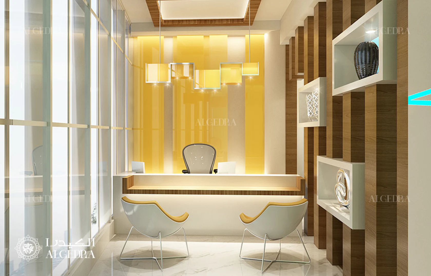 Medical center interior design by ALGEDRA design - Architizer