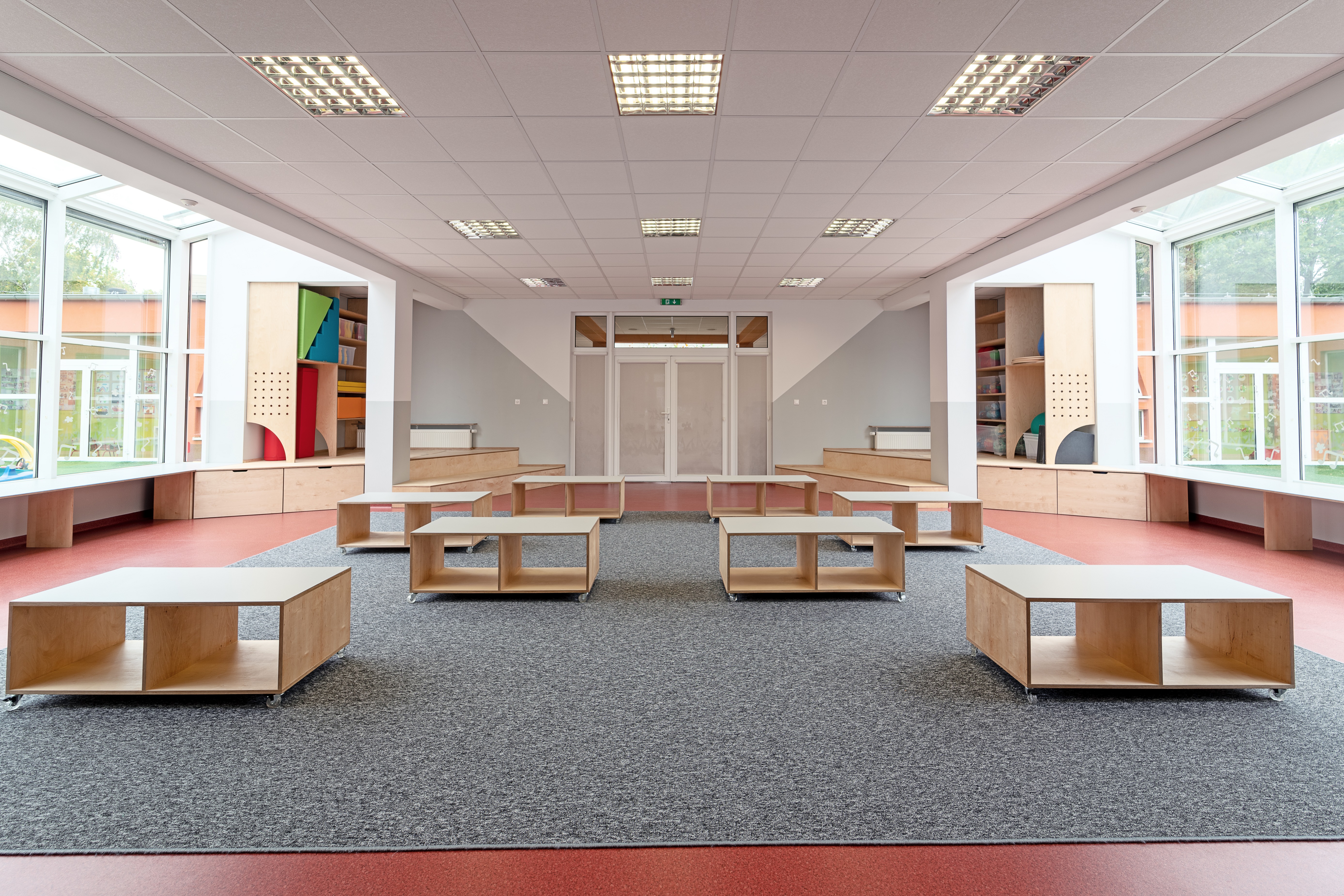 Kindergartens as a home, a playground and a small city - Architizer