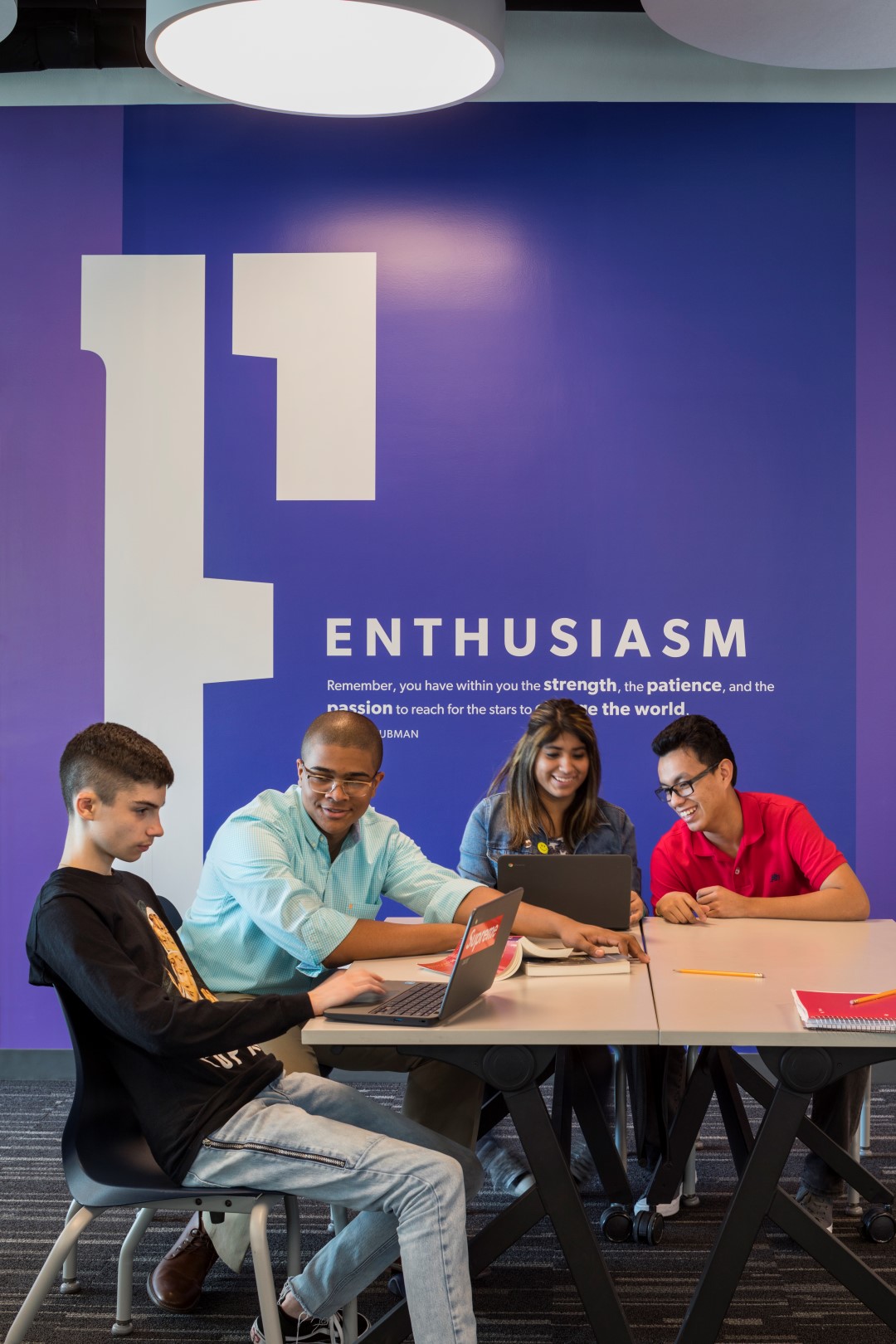 Blackstone Valley Prep High School by Arrowstreet Architizer