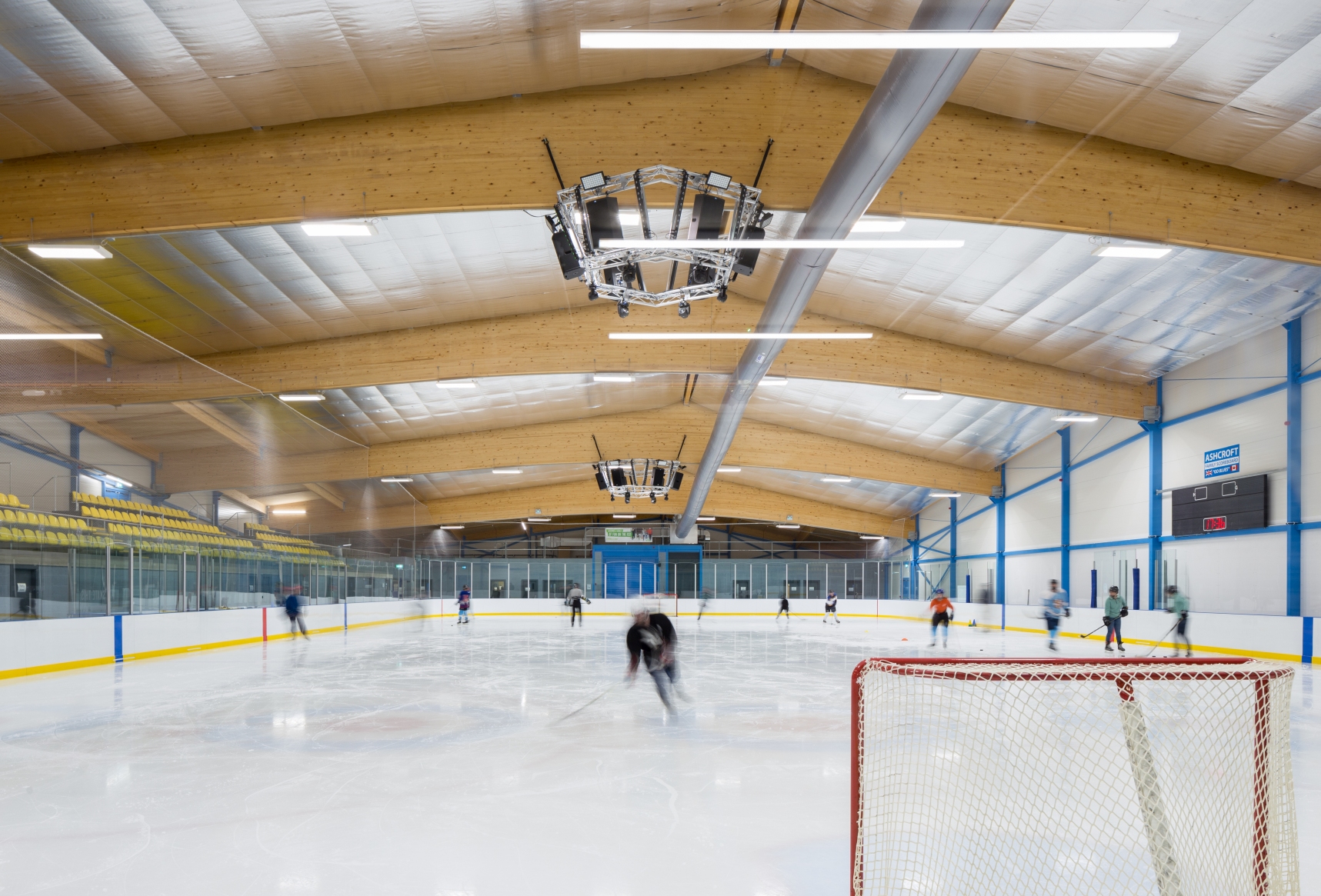 Cambridge Ice Arena by QOCA Architizer