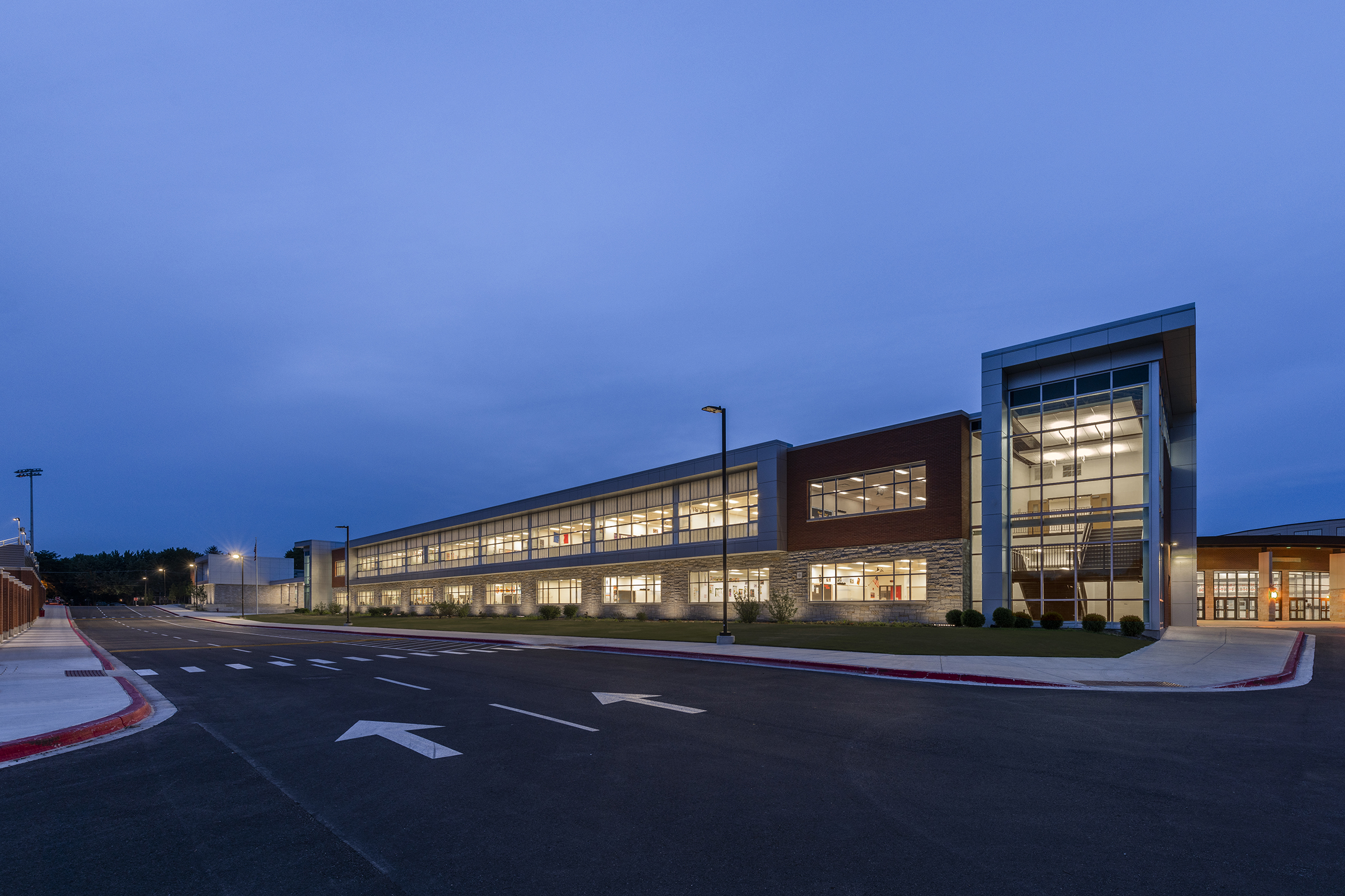 East Aurora High School by Cordogan Clark & Associates Architizer