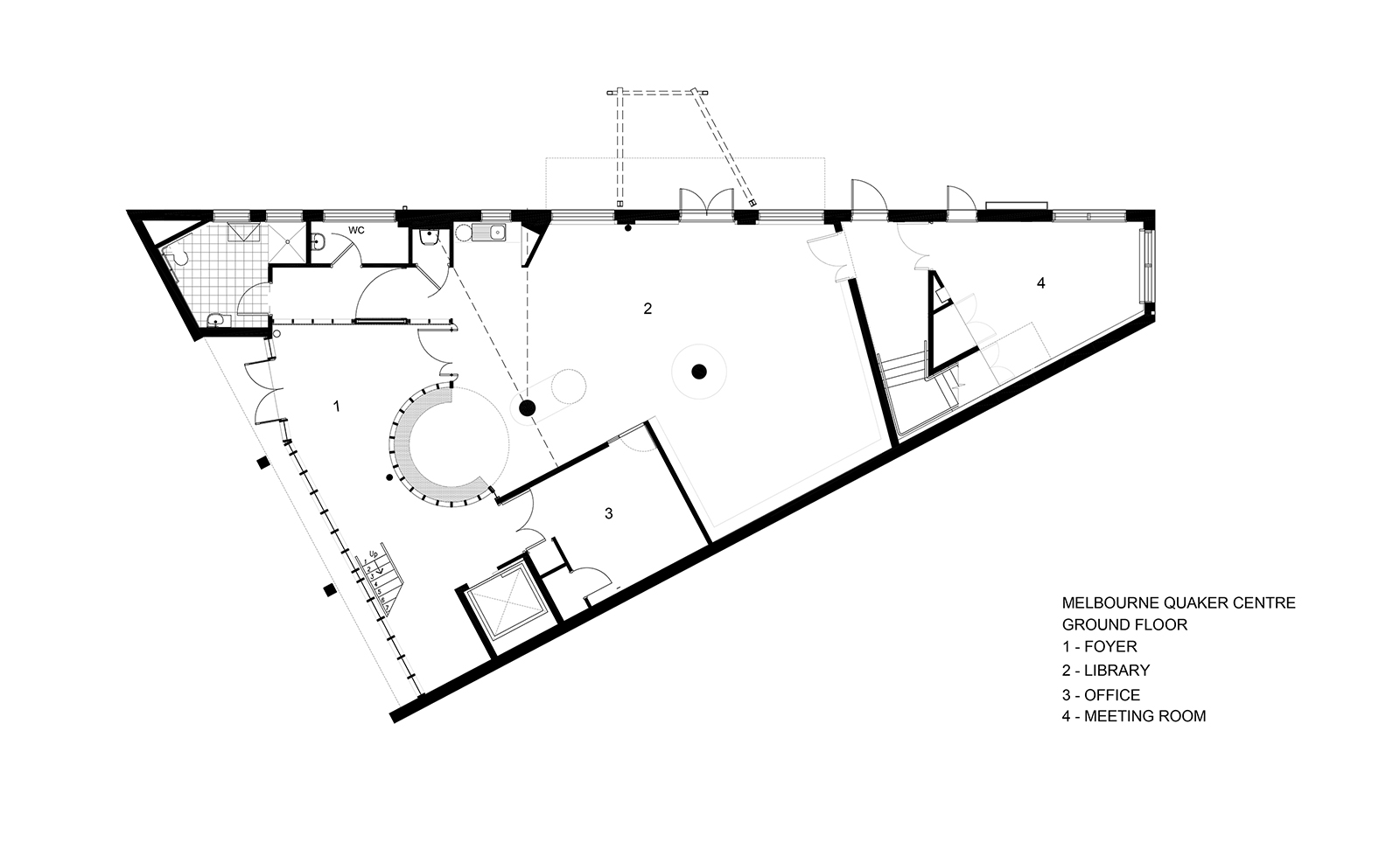 Melbourne Quakers Centre by Toby Reed, Nervegna Reed Architecture
