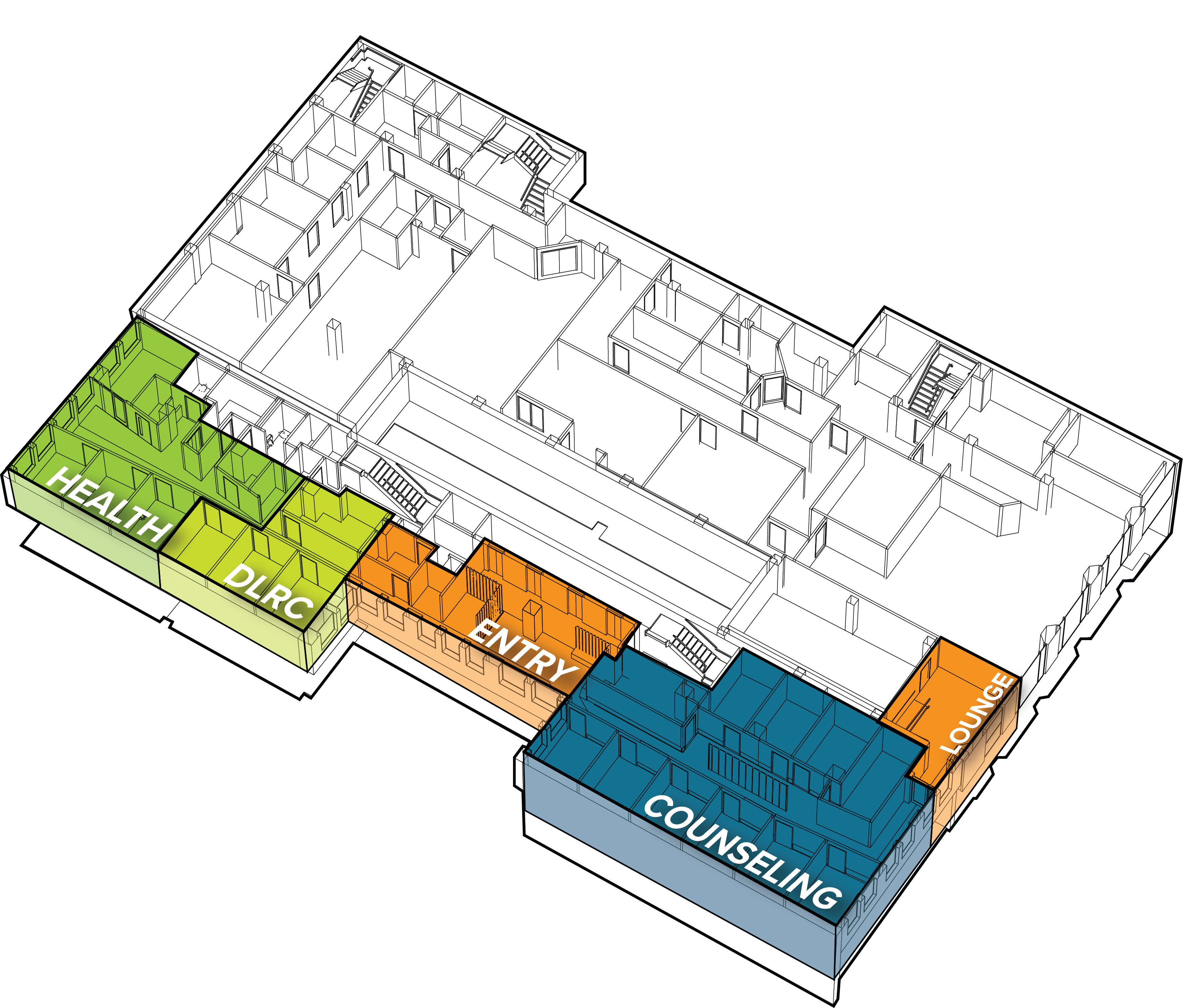 School of the Art Institute of Chicago (SAIC) Wellness Center by JGMA